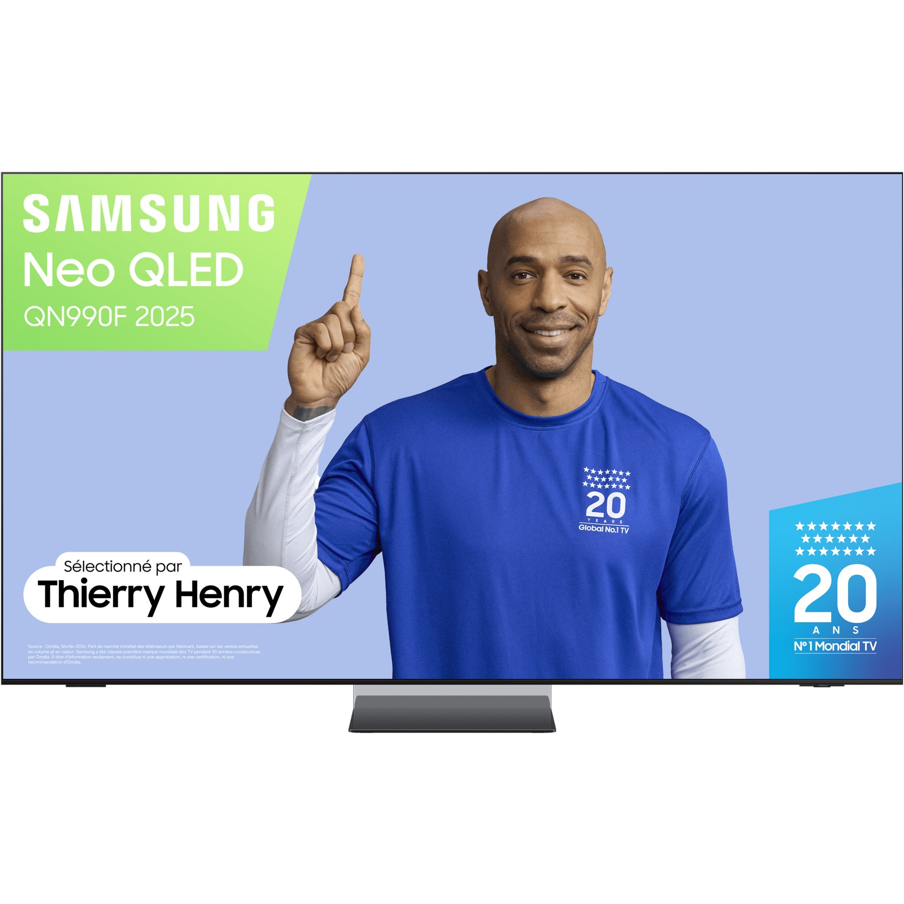 TV Mini LED SAMSUNG NeoQLED TQ85QN990F 8K AI 2025