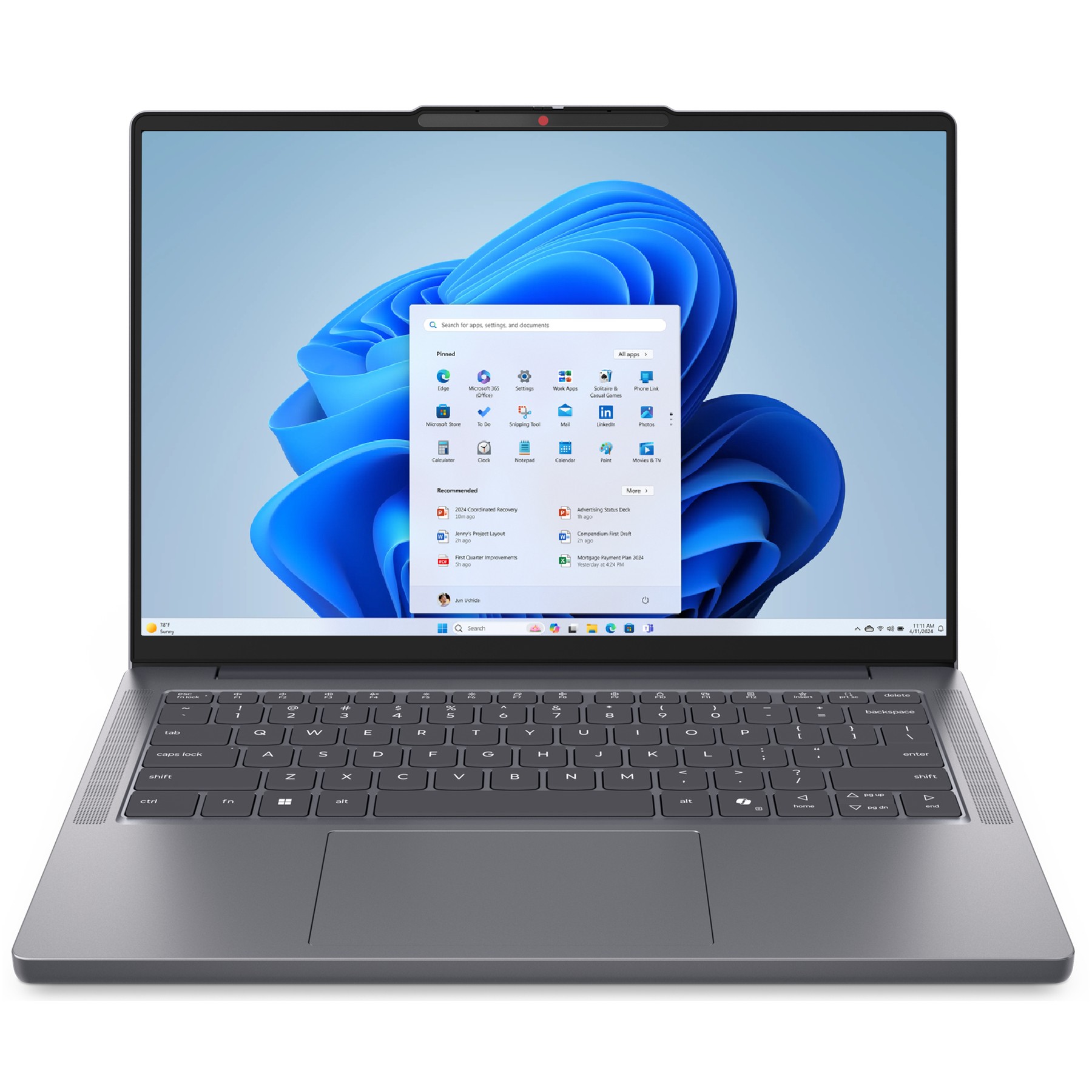 Ordinateur portable LENOVO IdeaPad Slim 3 14IWC11 LUNA GREY 14" Intel Core 7 350 8 Go RAM DDR5 SSD 512 Go