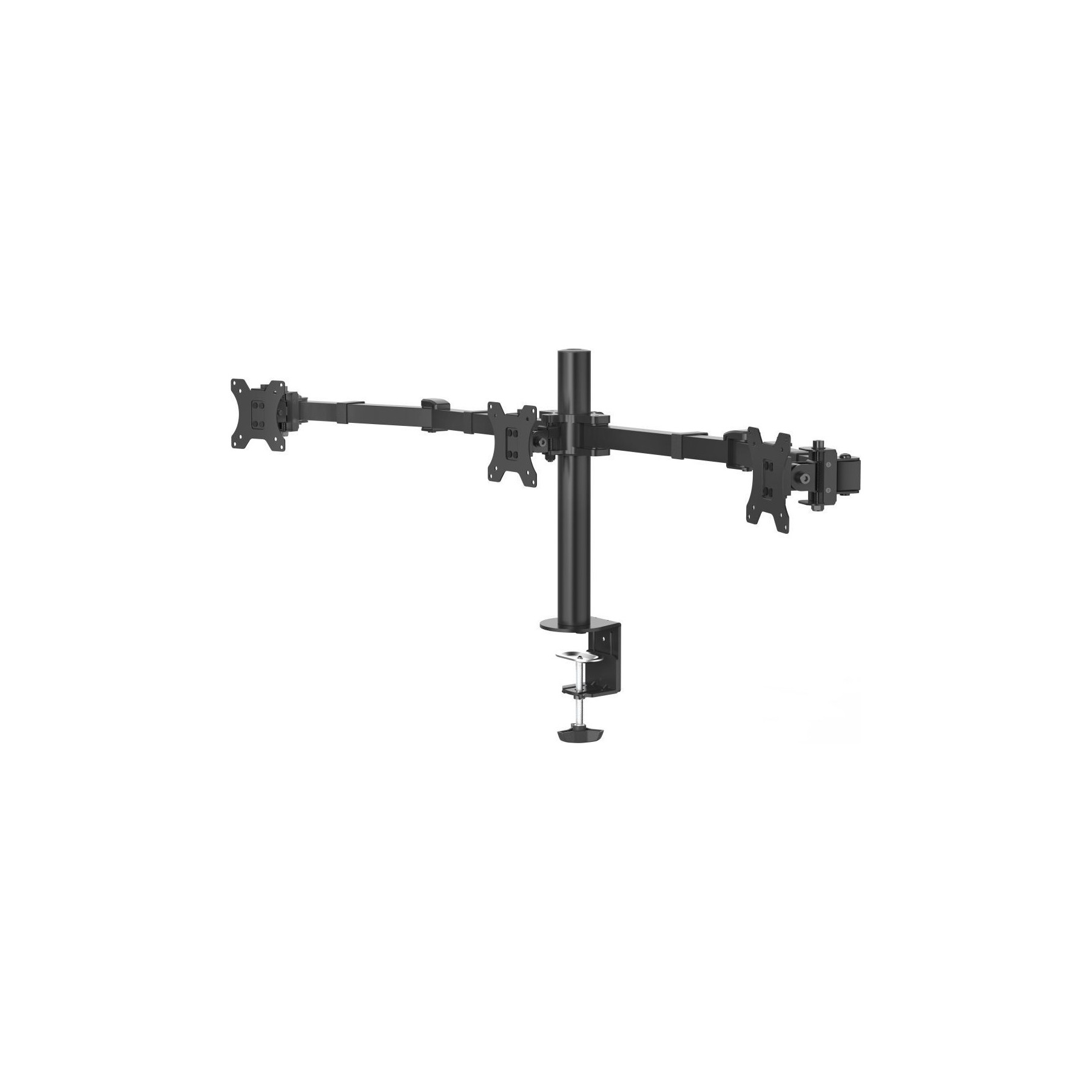 Support écran PC HAMA 3 écrans, ajust. pivot./inclin., 13"-27"