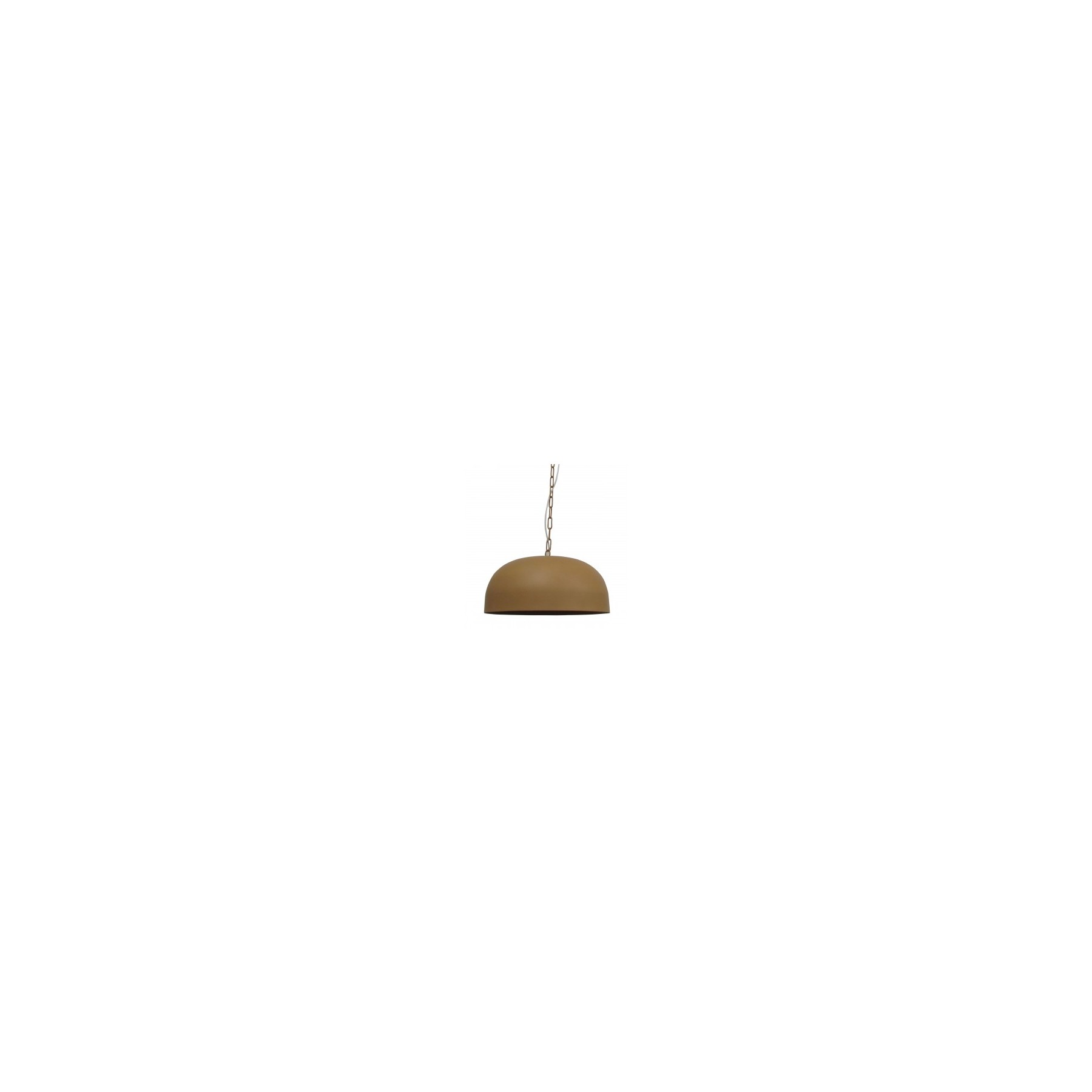 Suspension luminaire PRESENT TIME DUNE Moutarde SUS-DUNE05