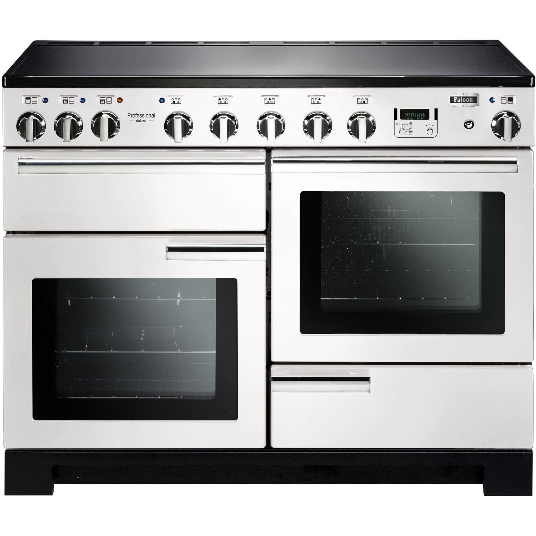 Piano de cuisson induction FALCON PRODELUX110 INDUC BLANC CHROME