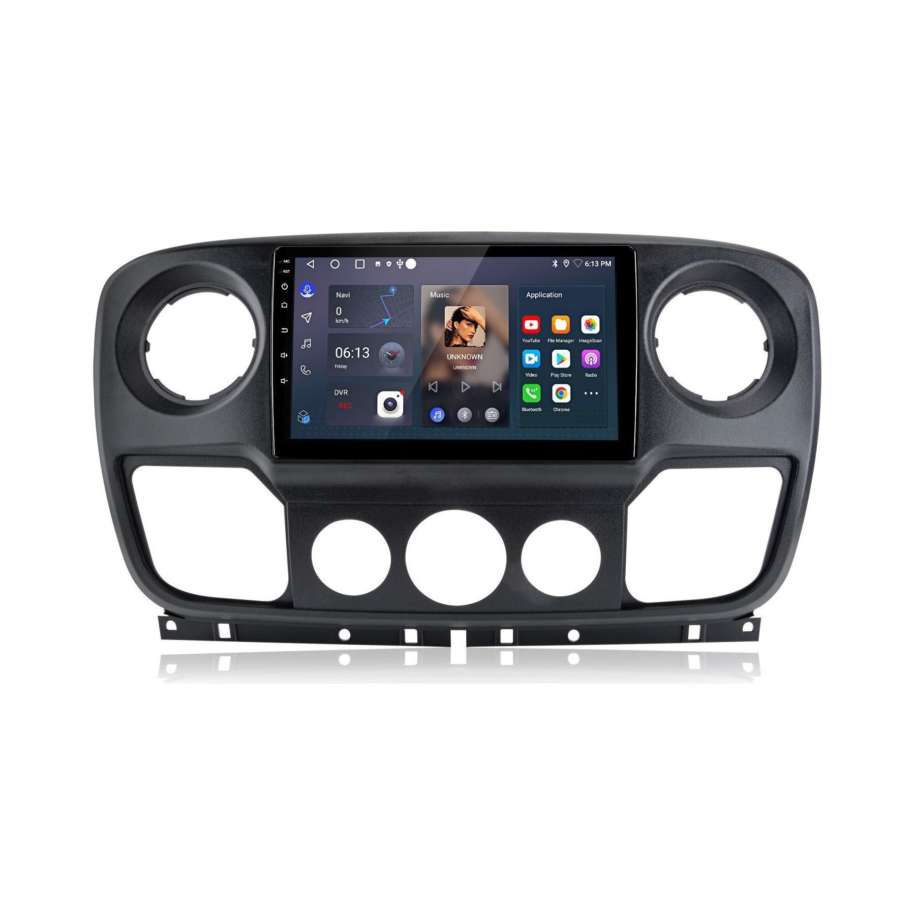 Autoradio connecté JUNSUN pour Renault Master 2+32G Carplay