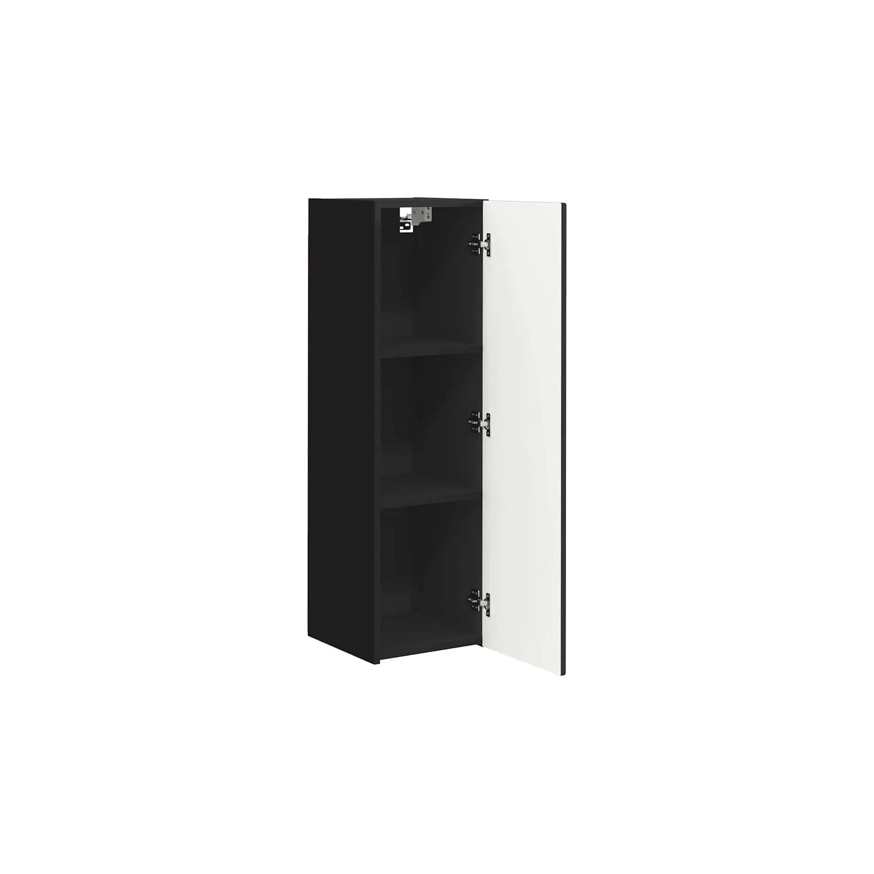 Meuble TV HELLOSHOP26 Meuble TV mural moderne avec rangements