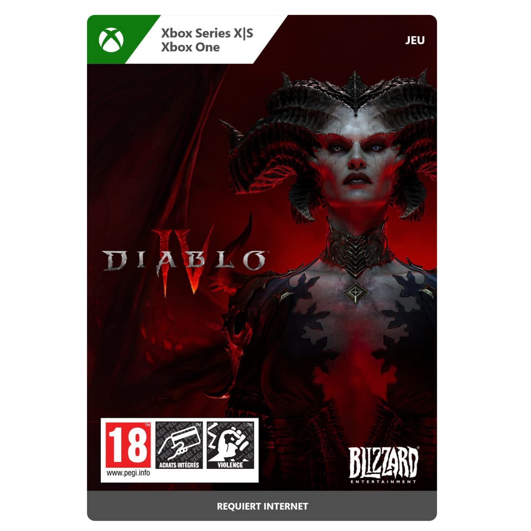 Jeu à télécharger MICROSOFT Diablo IV Std Edt FR