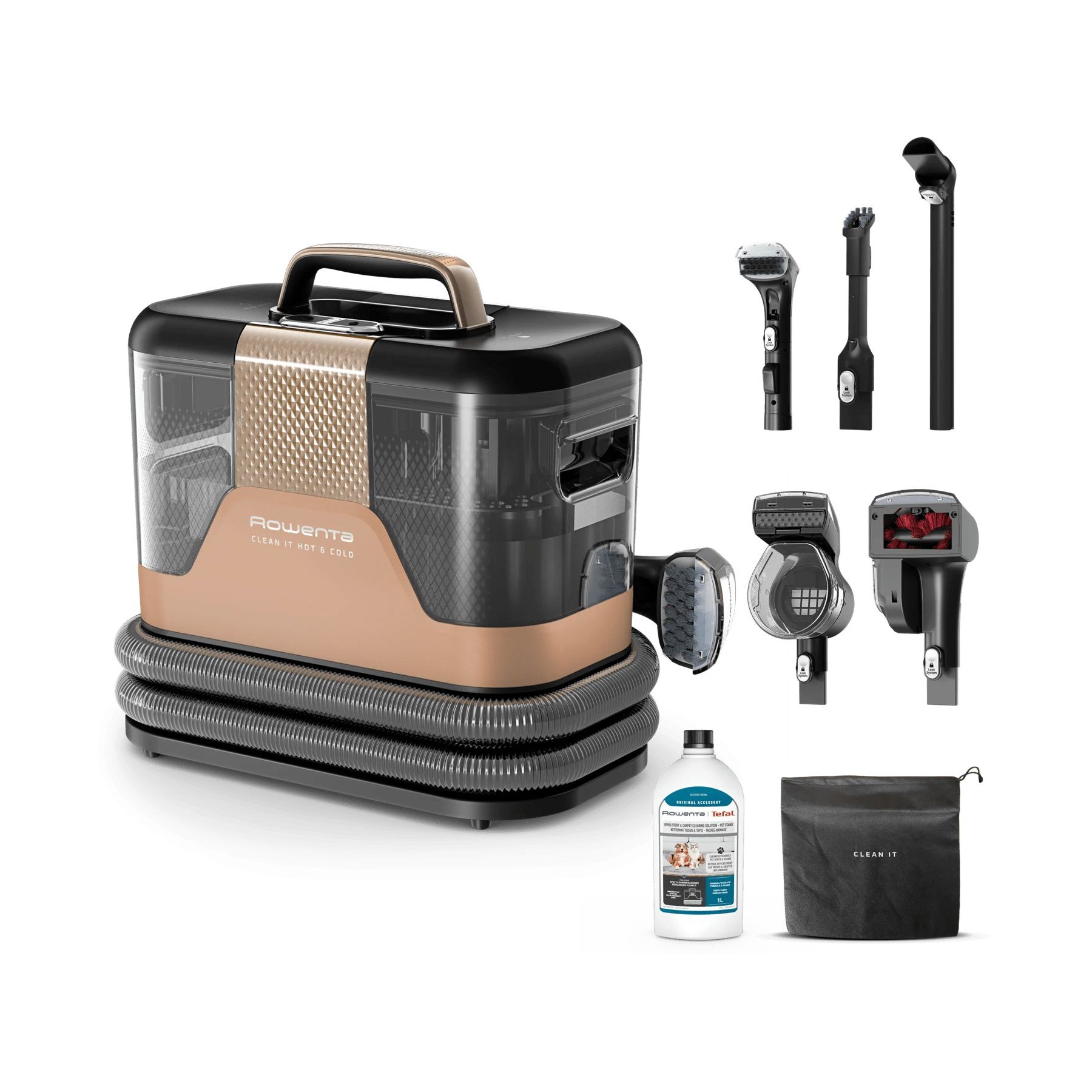 Nettoyeur détacheur ROWENTA Clean It Hot & Cold IN7021F0