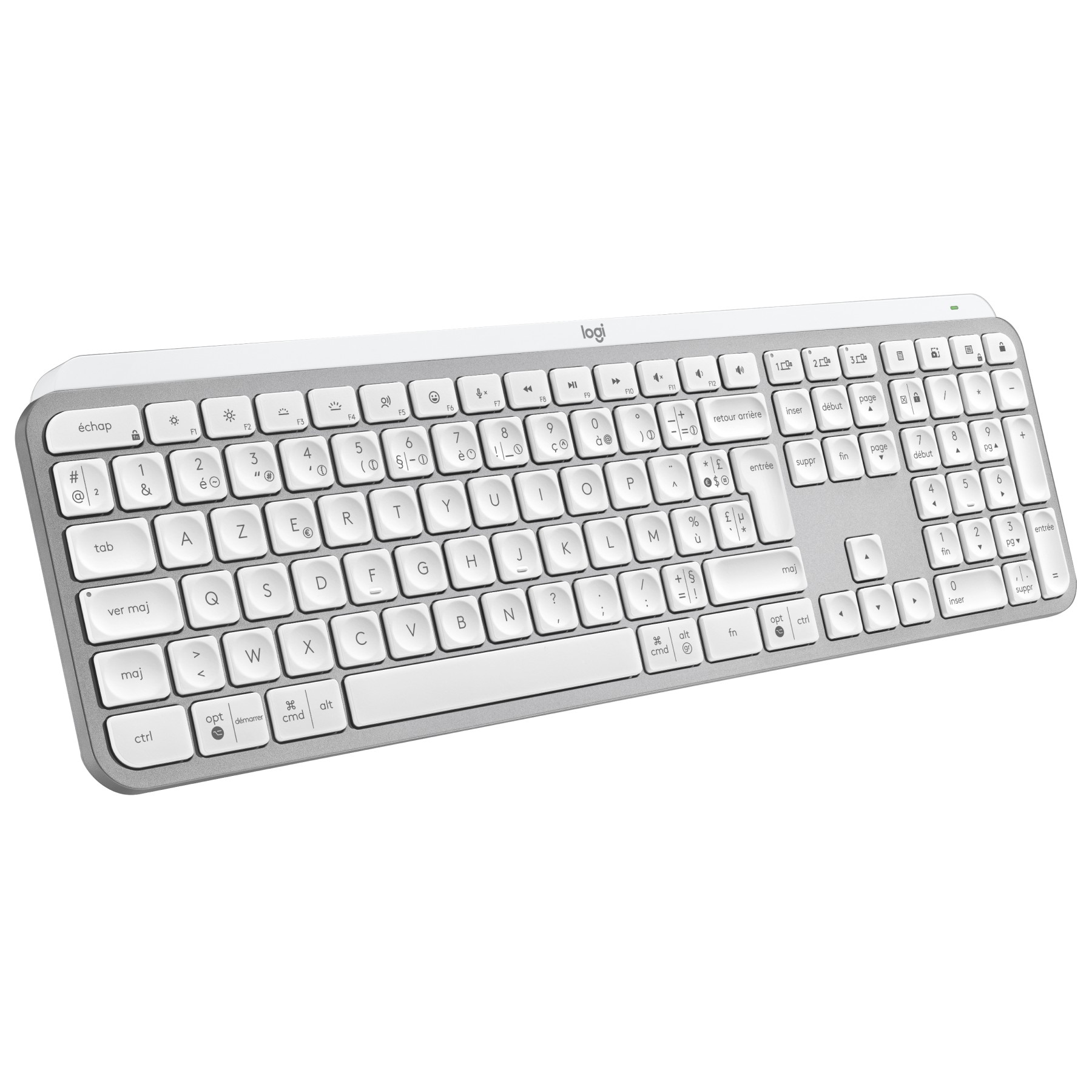 Clavier sans fil LOGITECH MX Keys S Silencieux Pale Grey