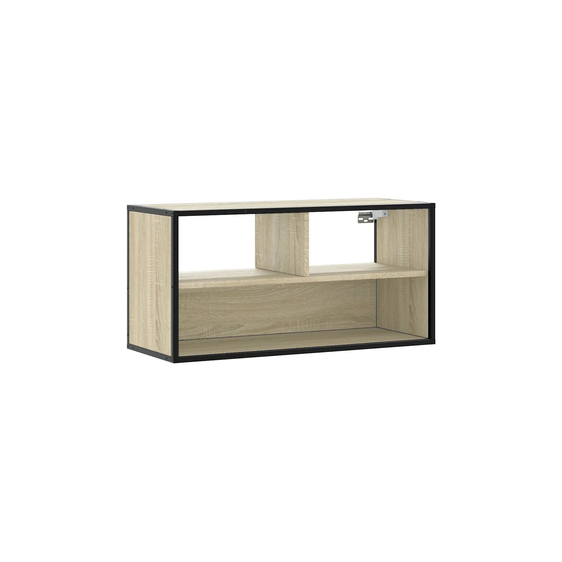 Meuble TV HELLOSHOP26 Meuble TV mural industriel design en boi