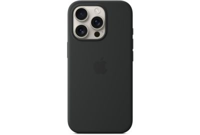 Coque APPLE iPhone 16 Pro MagSafe Noir silicone