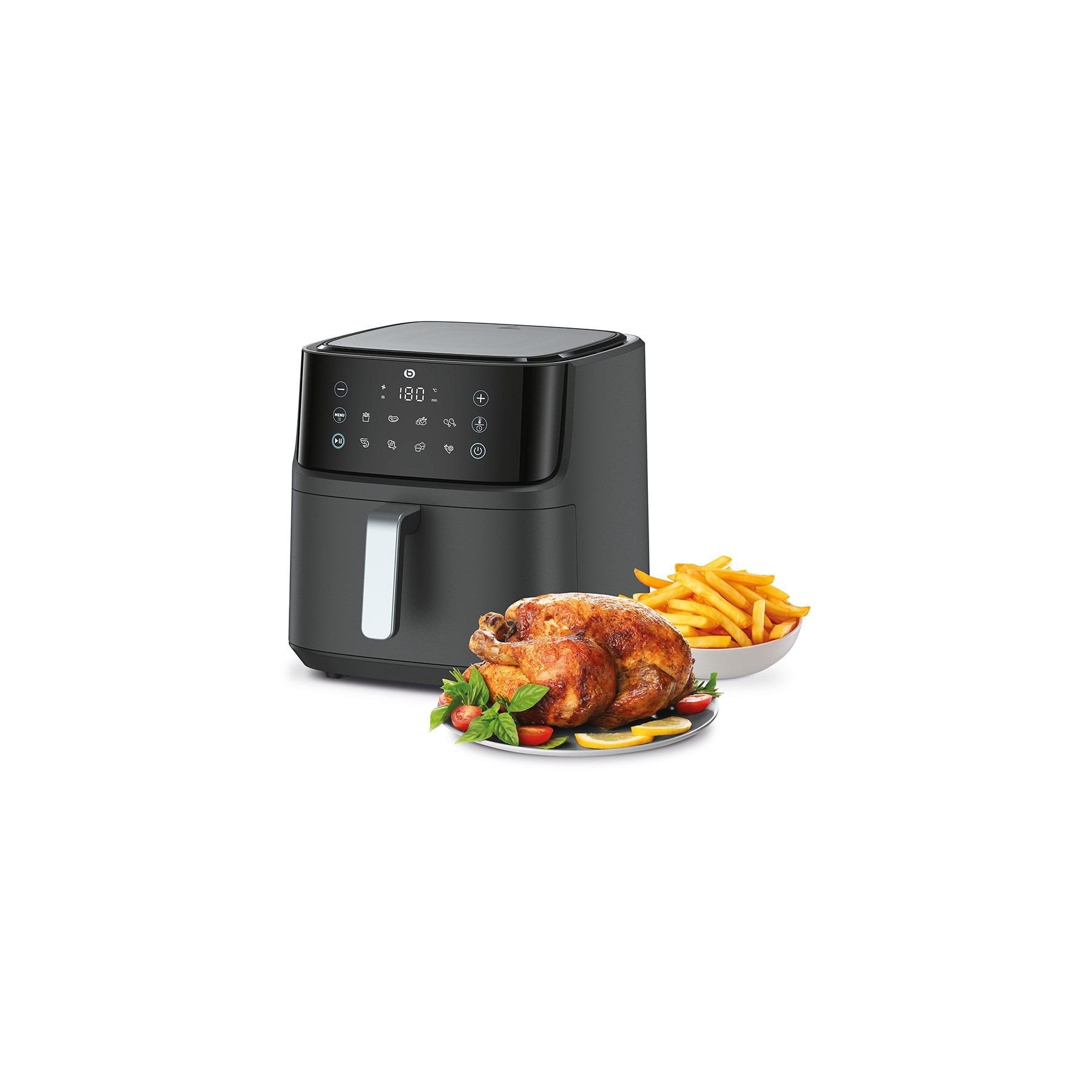 Friteuse sans huile ESSENTIELB EAF4 Dual heat 7.6L
