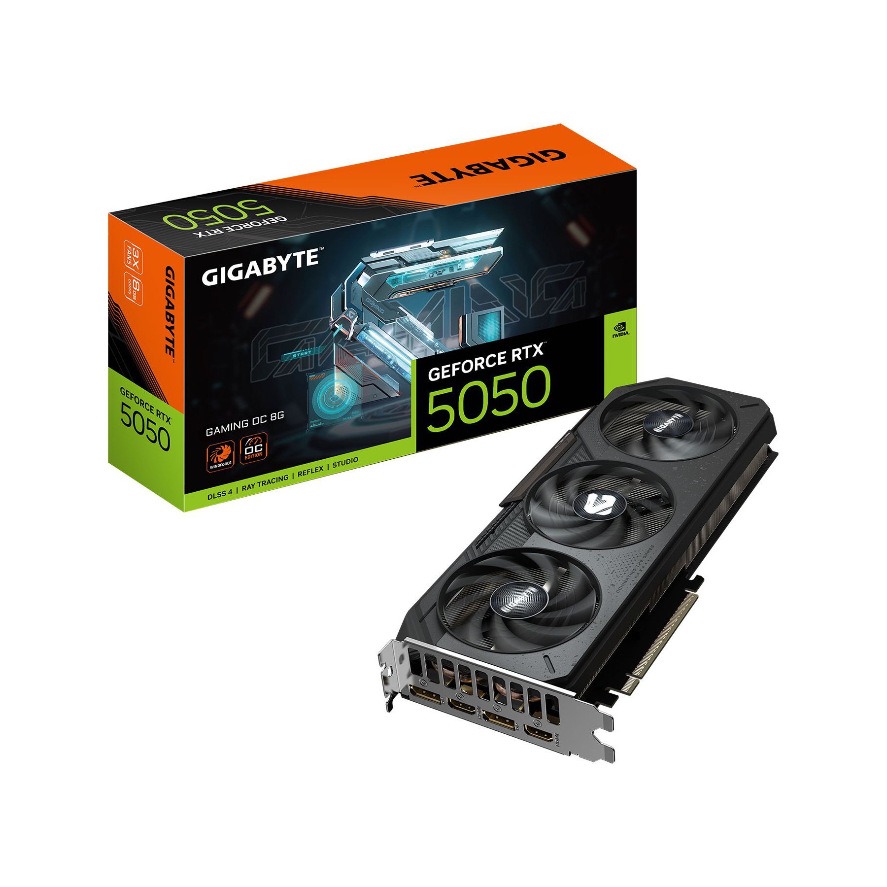 Carte graphique GIGABYTE Gigabyte GeForce RTX 5050 GAMING OC 8G