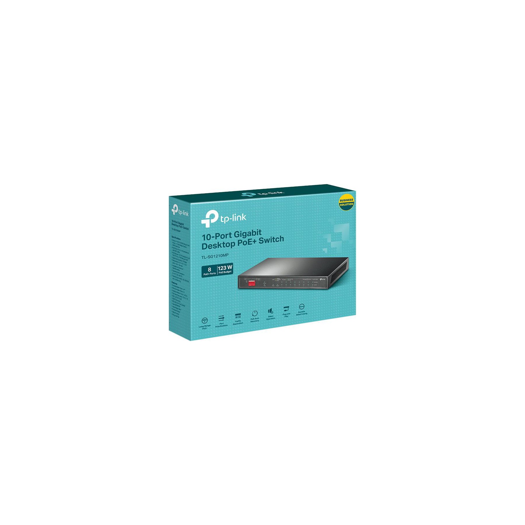 Hub USB C TP-LINK TL-SG1210MP