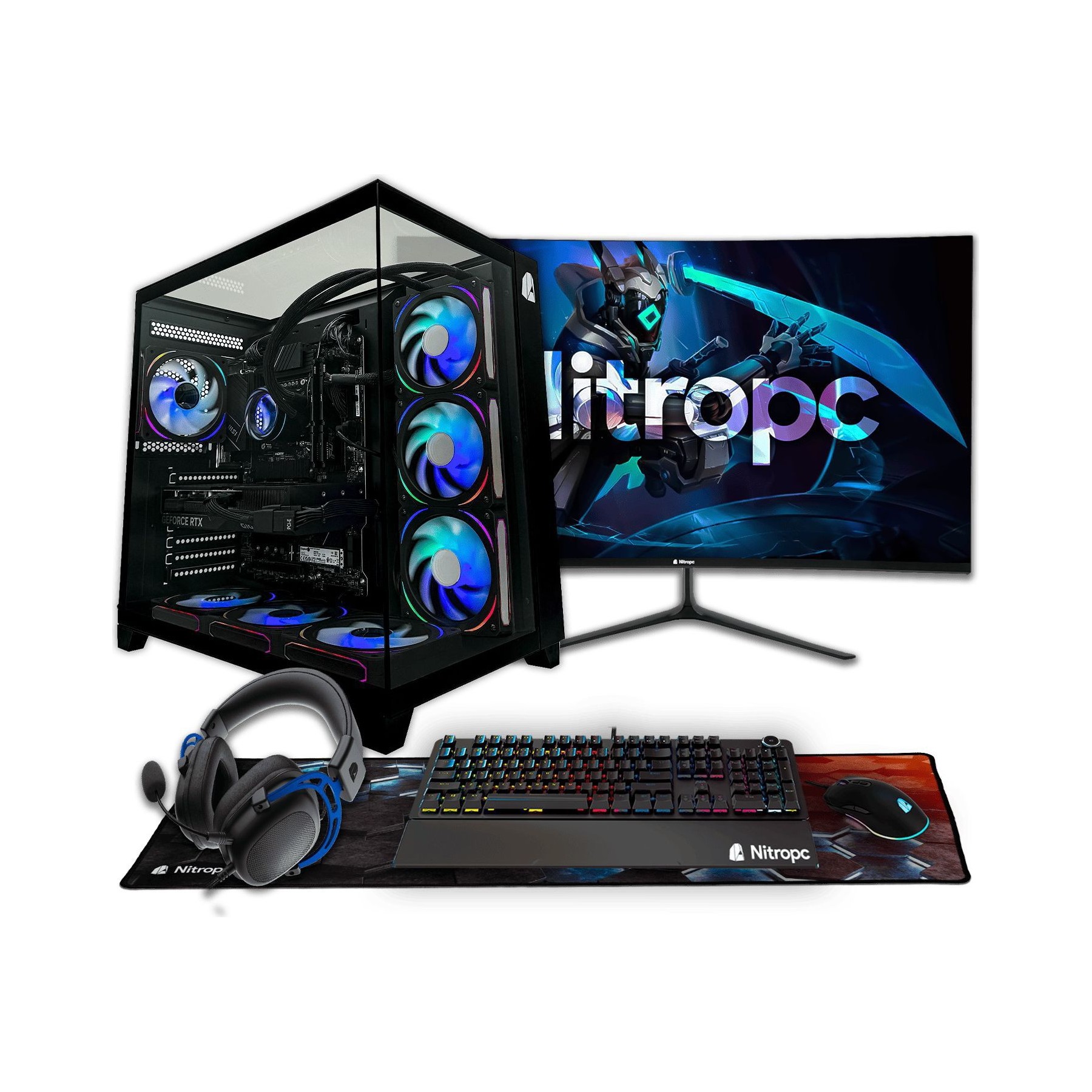 PC Gamer NITROPC P.Extrême i9 12900K RTX5070 32Go 2To