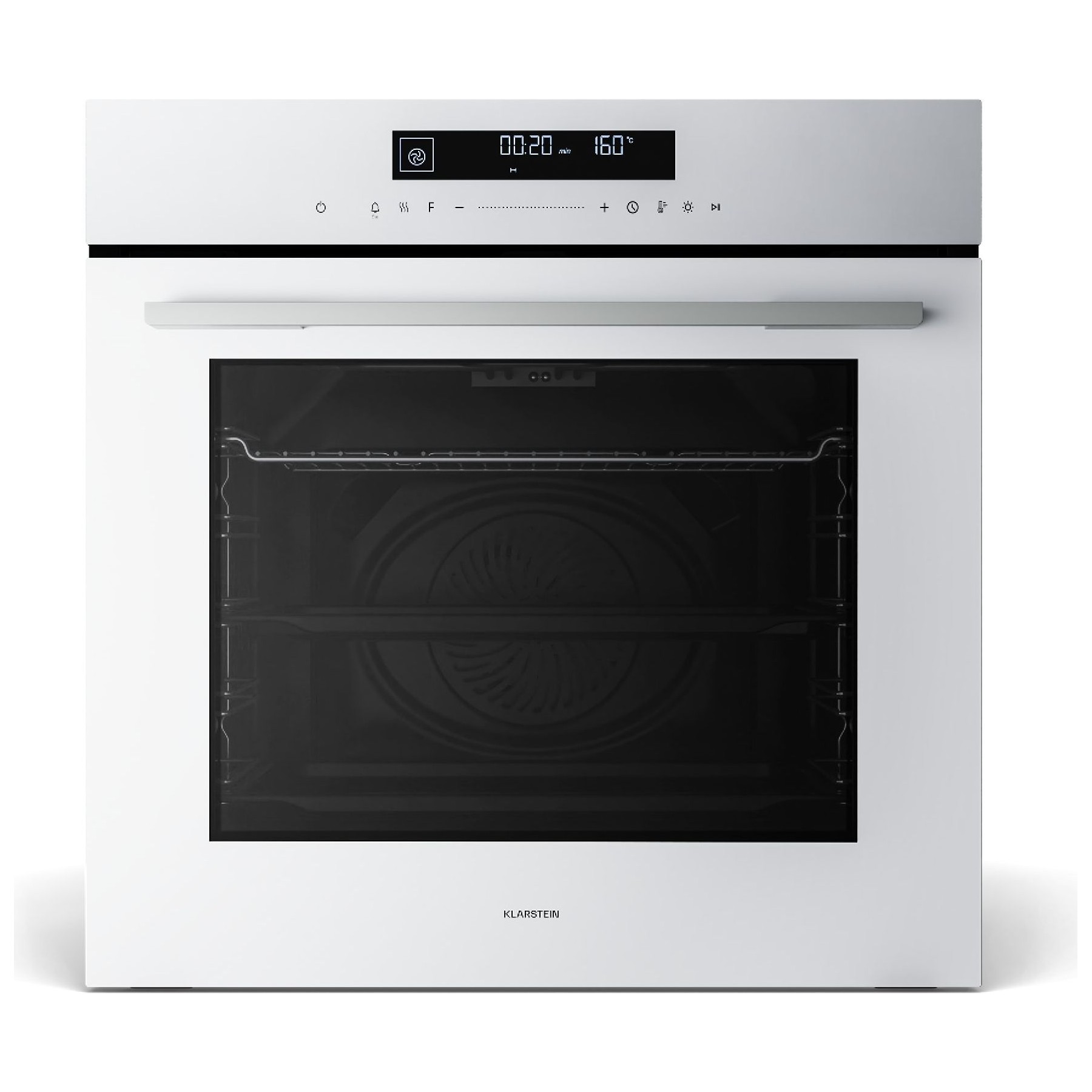 Four encastrable KLARSTEIN Velaire CEE A+ 3160W 60 cm Blanc