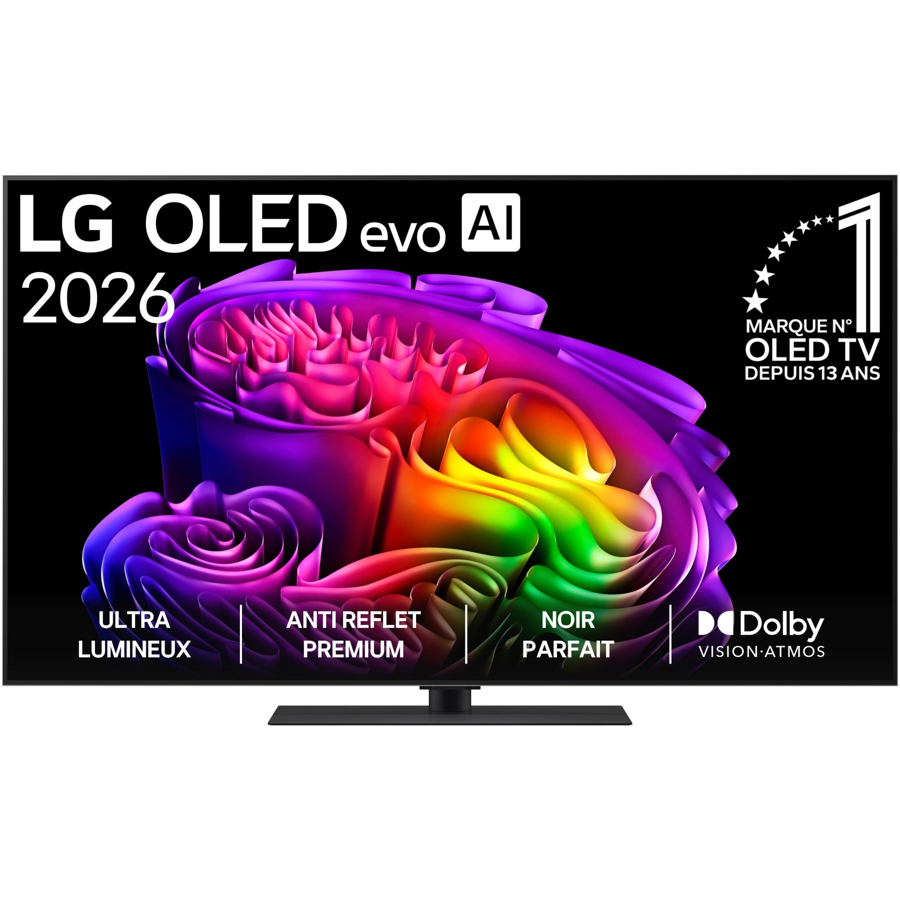 TV OLED LG 55G6 (2026) 55" (139 cm) 4K Ultra HD - Expérience Cinéma & Gaming, 120Hz, Smart TV, anti-reflet