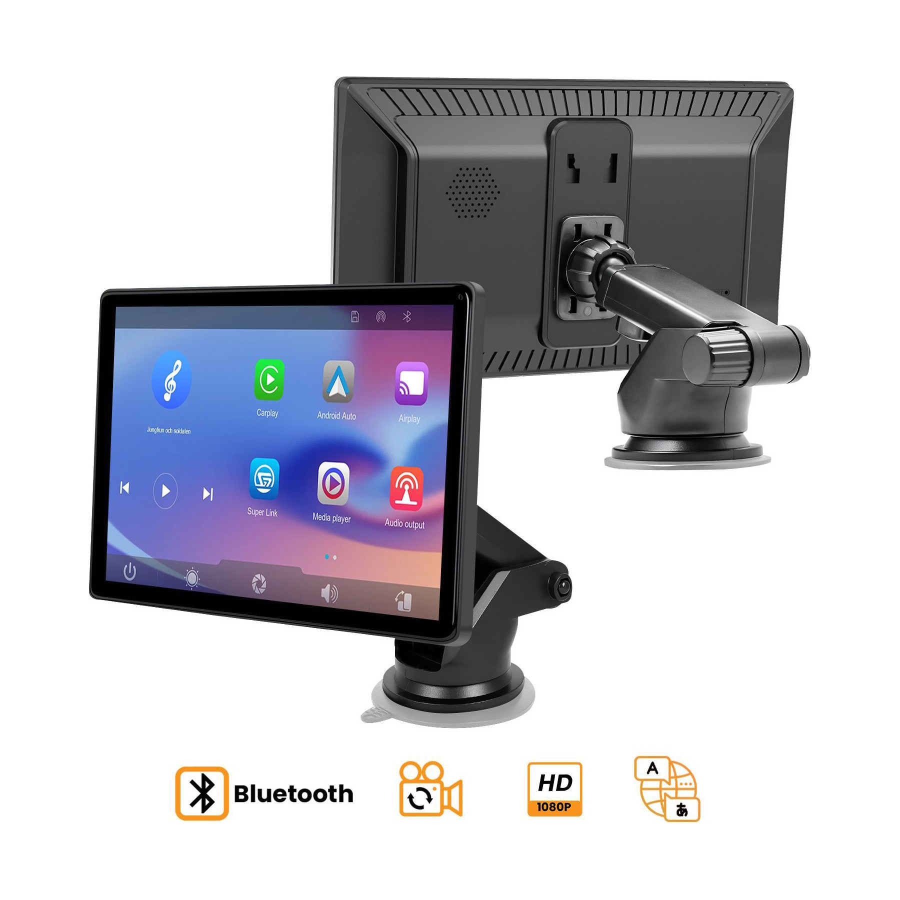 Écran multimédia AVIZAR Avizar Écran Tactile 8 pouces pour CarPl