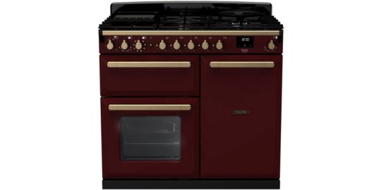 Piano de cuisson gaz FALCON ESTEL DELUXE TAB GAZ 100 CM BORDEAUX LAI
