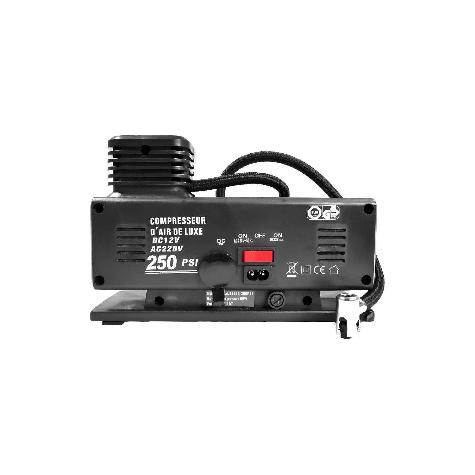 Pompe AVIZAR Portable 120W 250 PSI pour Voiture