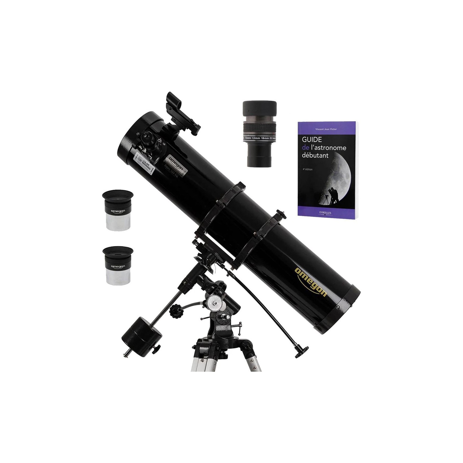 Télescope OMEGON Pack Complet Télescope Omegon 130/920 EQ