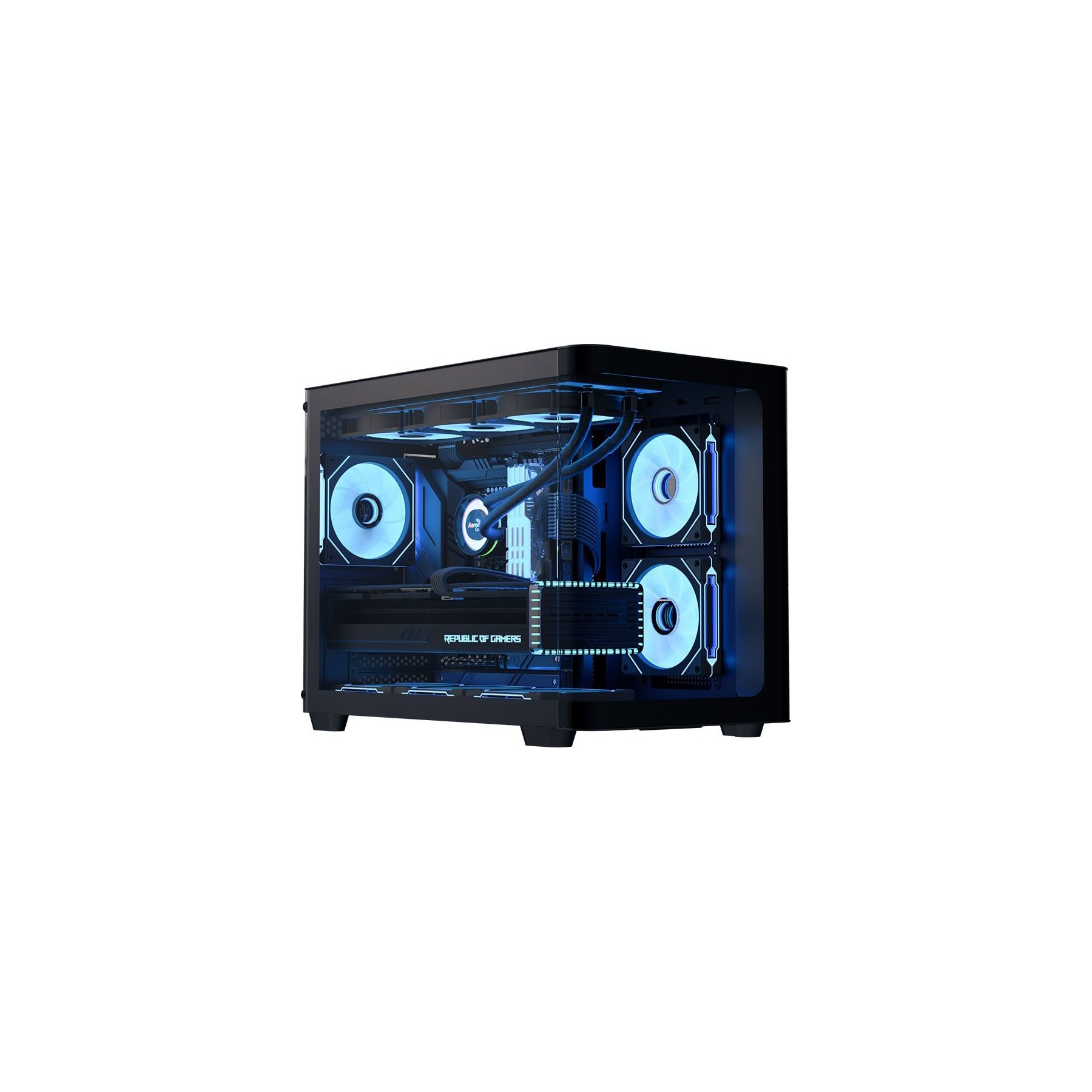 Boitier PC AEROCOOL Aerocool P300C (Noir)
