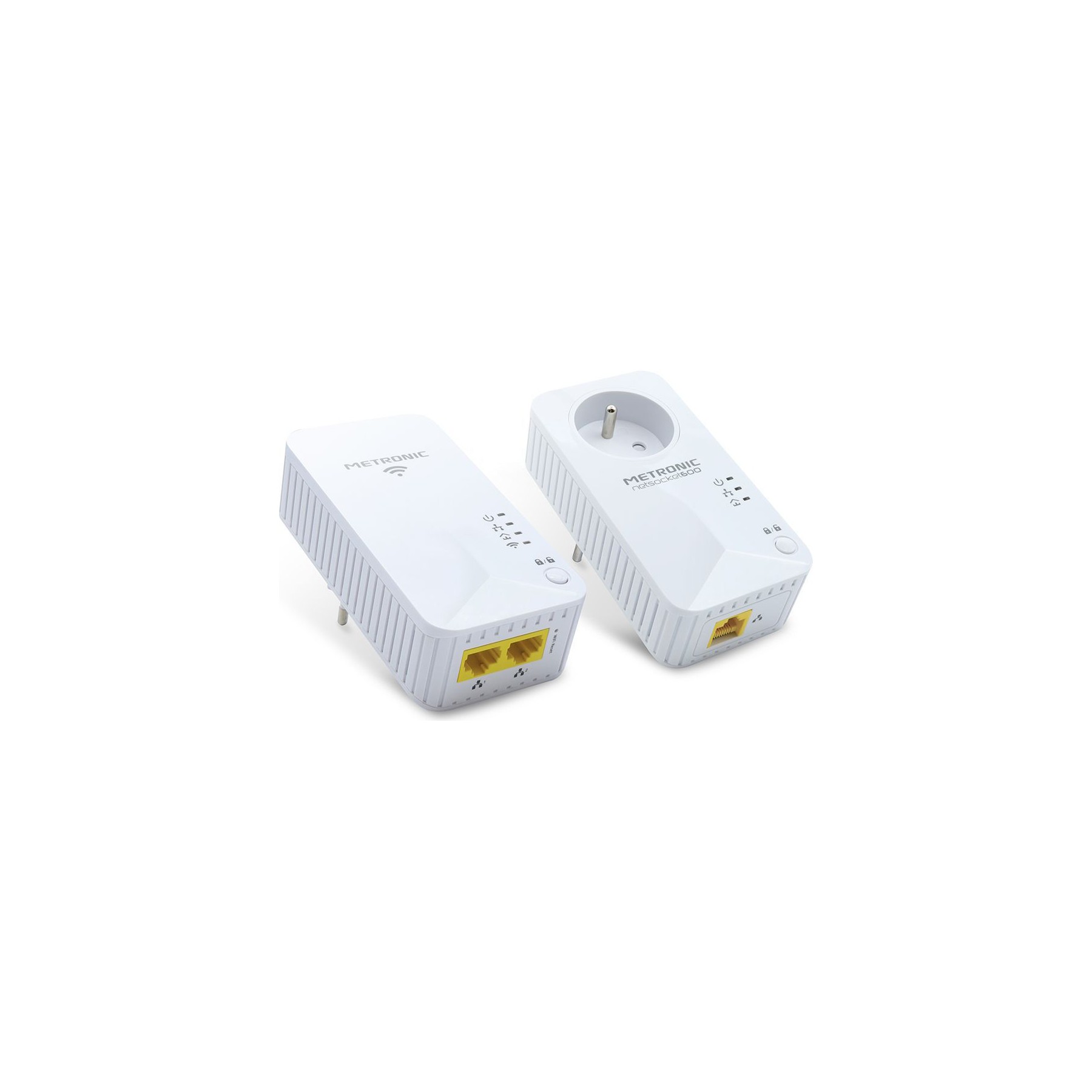 CPL Wifi METRONIC Prise CPL Duo Wi-Fi 600 Mb/s