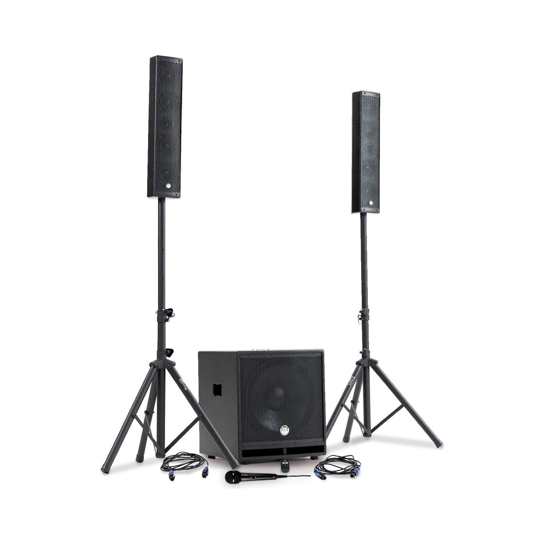 Pack sono BM SONIC Pack Sono DJ BMS-15-SLIM-BT, 1200W Micro