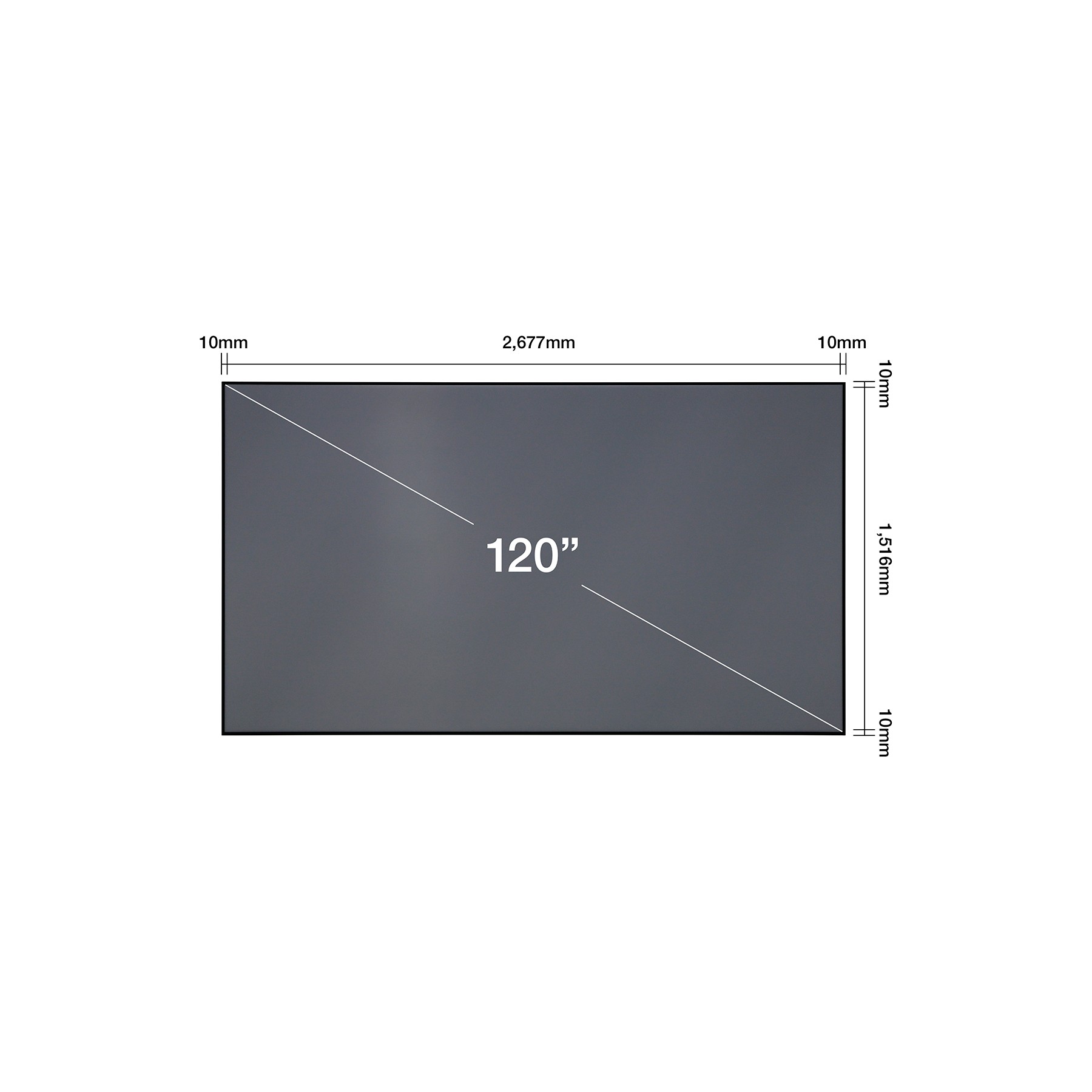 Ecran de projection EPSON UST 120''  ELPSC36