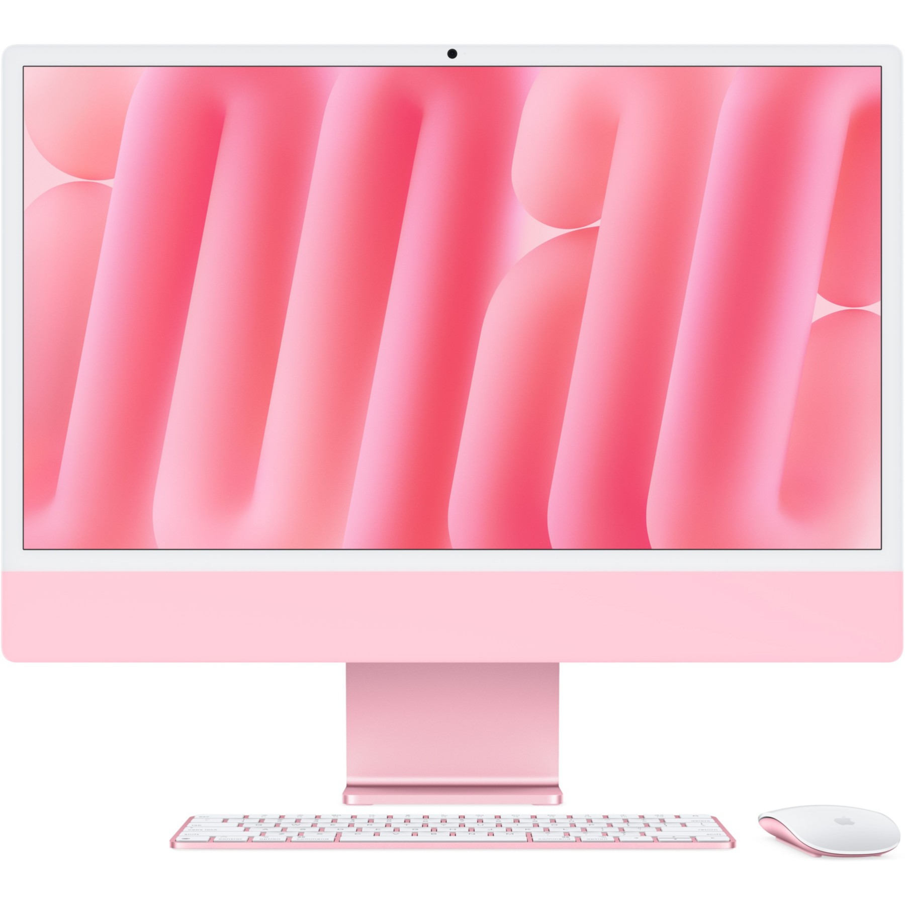 Ordinateur Apple IMAC 24" Ecran Retina 4,5K Puce M4 CPU 8 / GPU 8 coeurs Mémoire RAM 16Go Stockage 256Go SSD Rose Reconditionné
