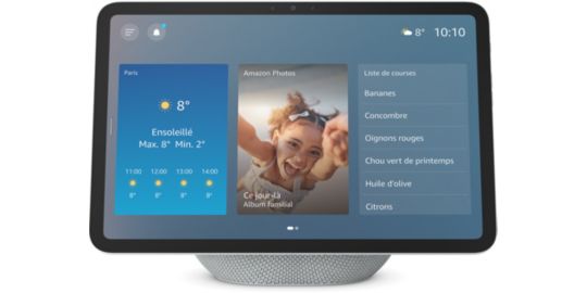Assistant vocal AMAZON Echo Show 11 - Glacier White