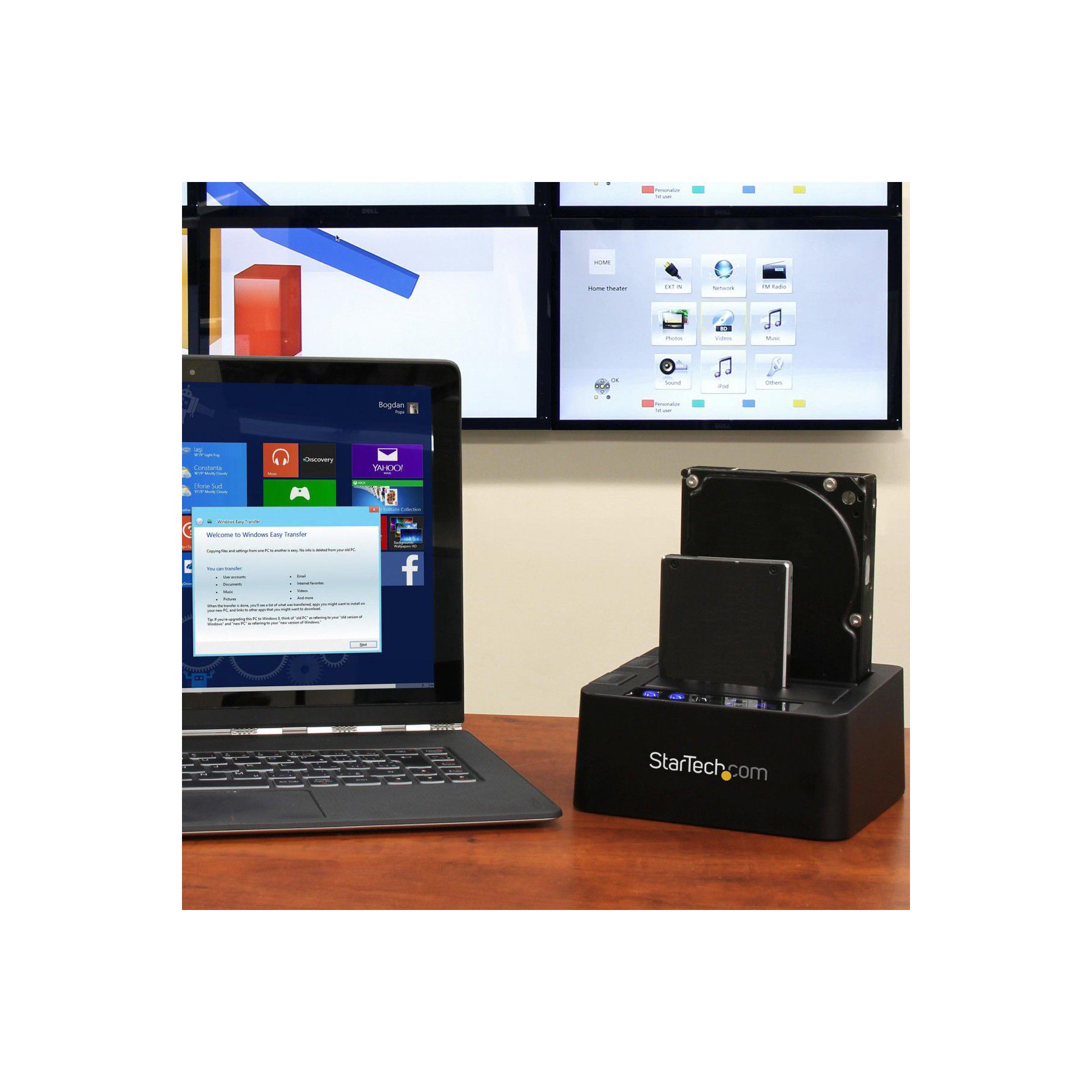 Hub USB C STARTECH SDOCK2U313R