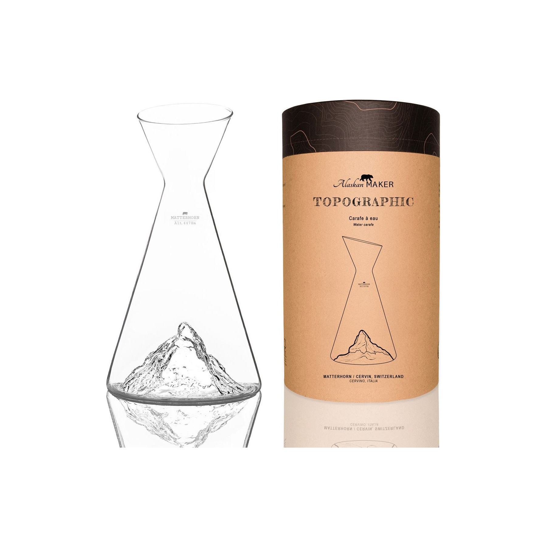 Carafe ALASKAN MAKER à eau  : Mont Matterhorn