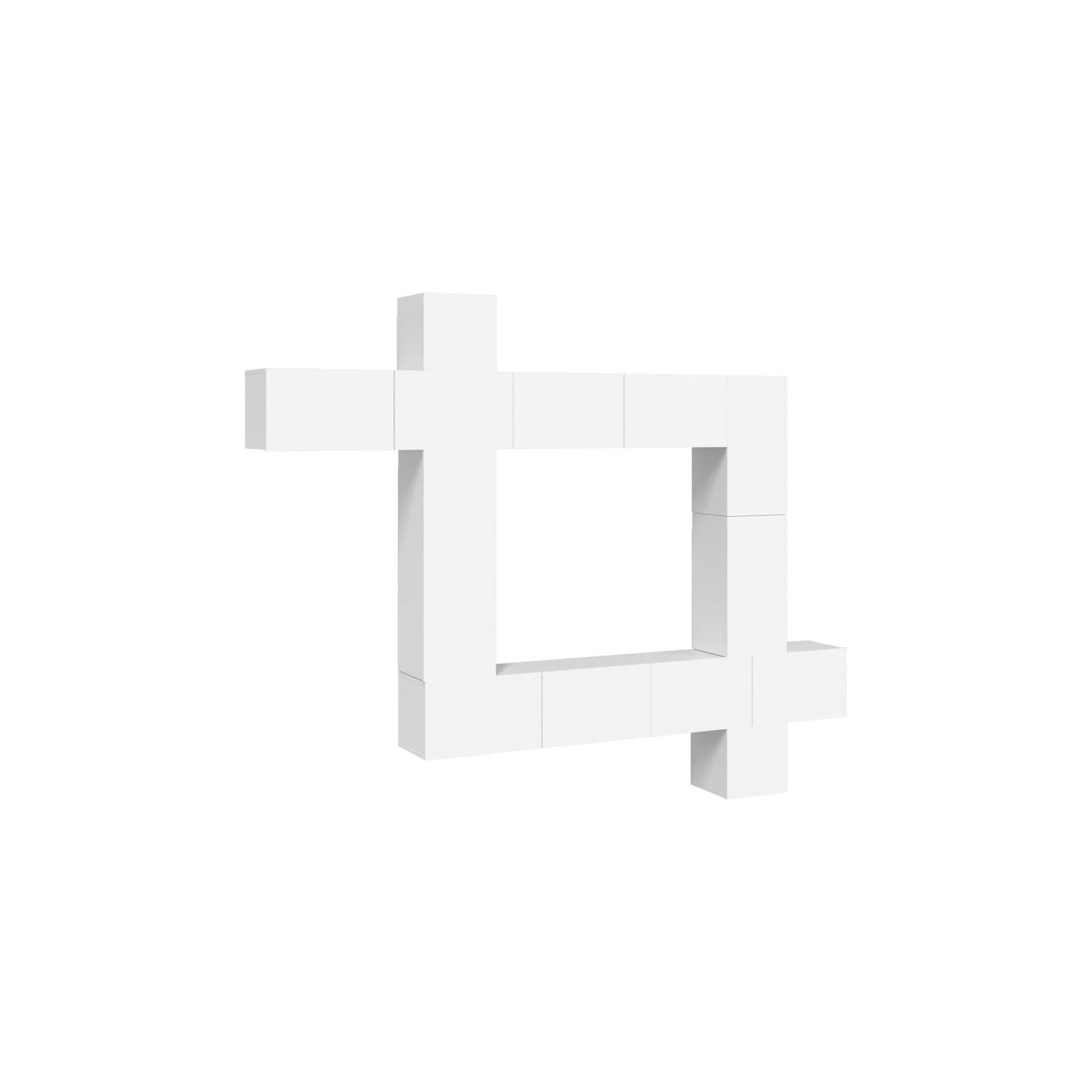 Meuble TV HELLOSHOP26 Ensemble de meubles armoire buffet TV té