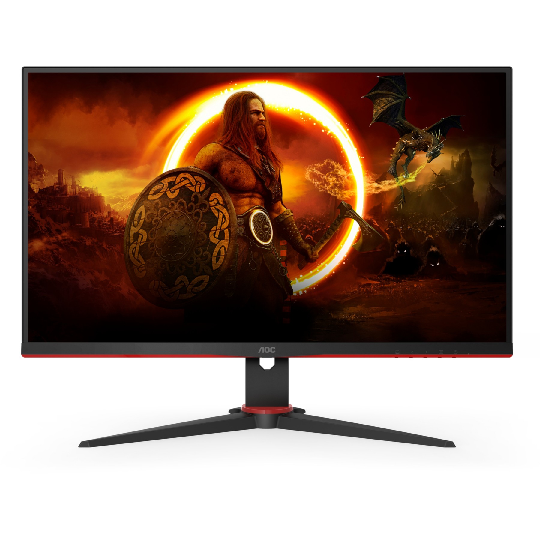 Ecran PC Gamer AOC G2 24G2SPAE/BK Plat 24'' IPS