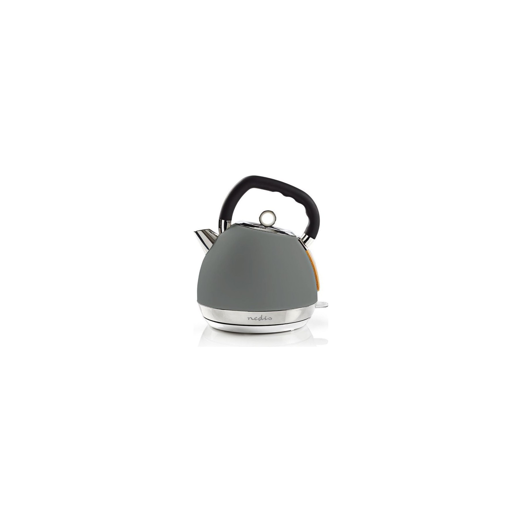 Bouilloire NEDIS Bouilloire électrique 1,8l Acier Gris 2