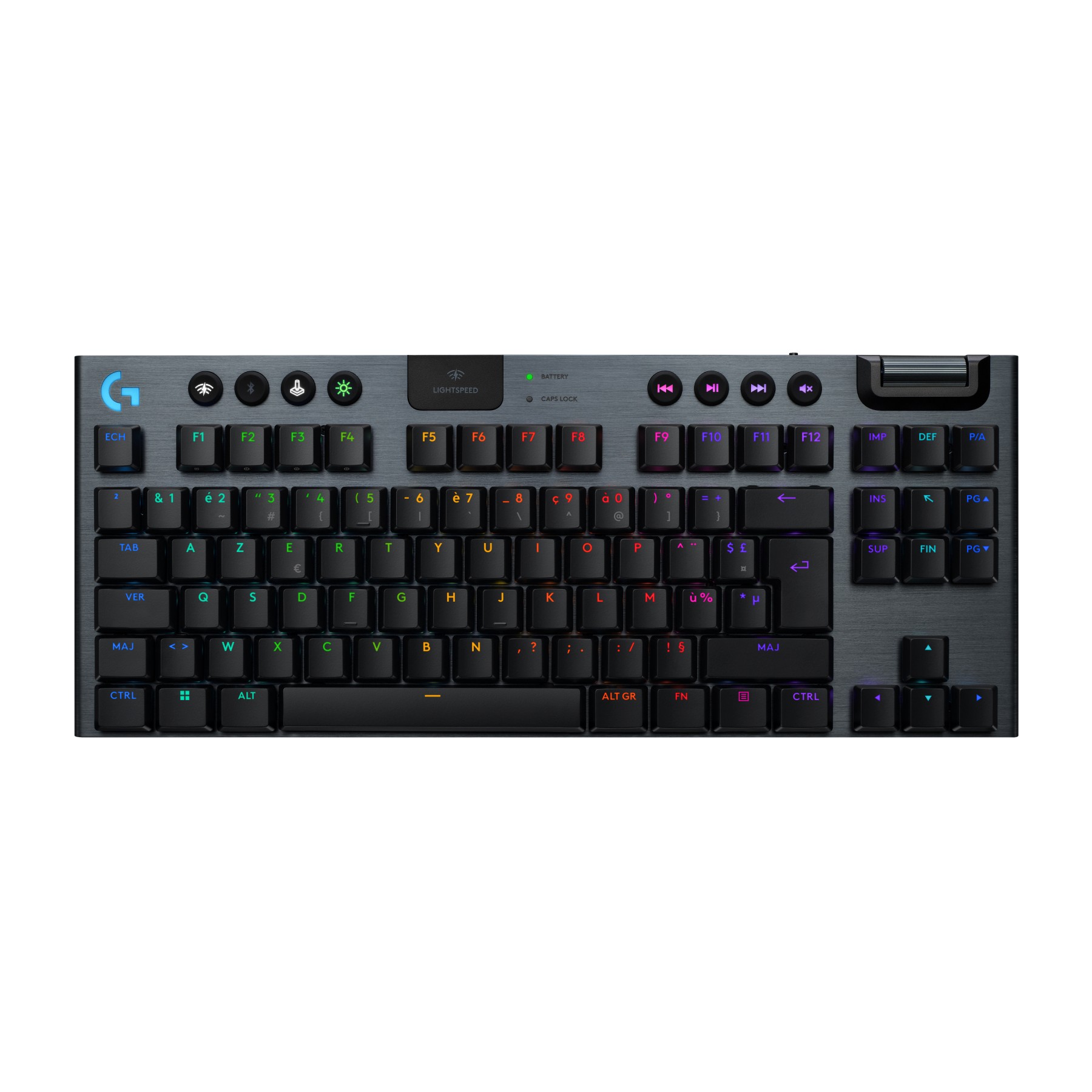 Clavier gamer sans fil LOGITECH G915 X Lightspeed TKL Linear Noir