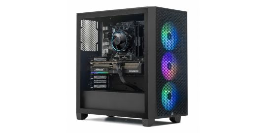 PC Gamer CORSAIR 3000D - AMD Ryzen 5 5500 - AMD Radeon RX 9060 XT - 16 Go RAM DDR4 - SSD 1 To - SANS OS