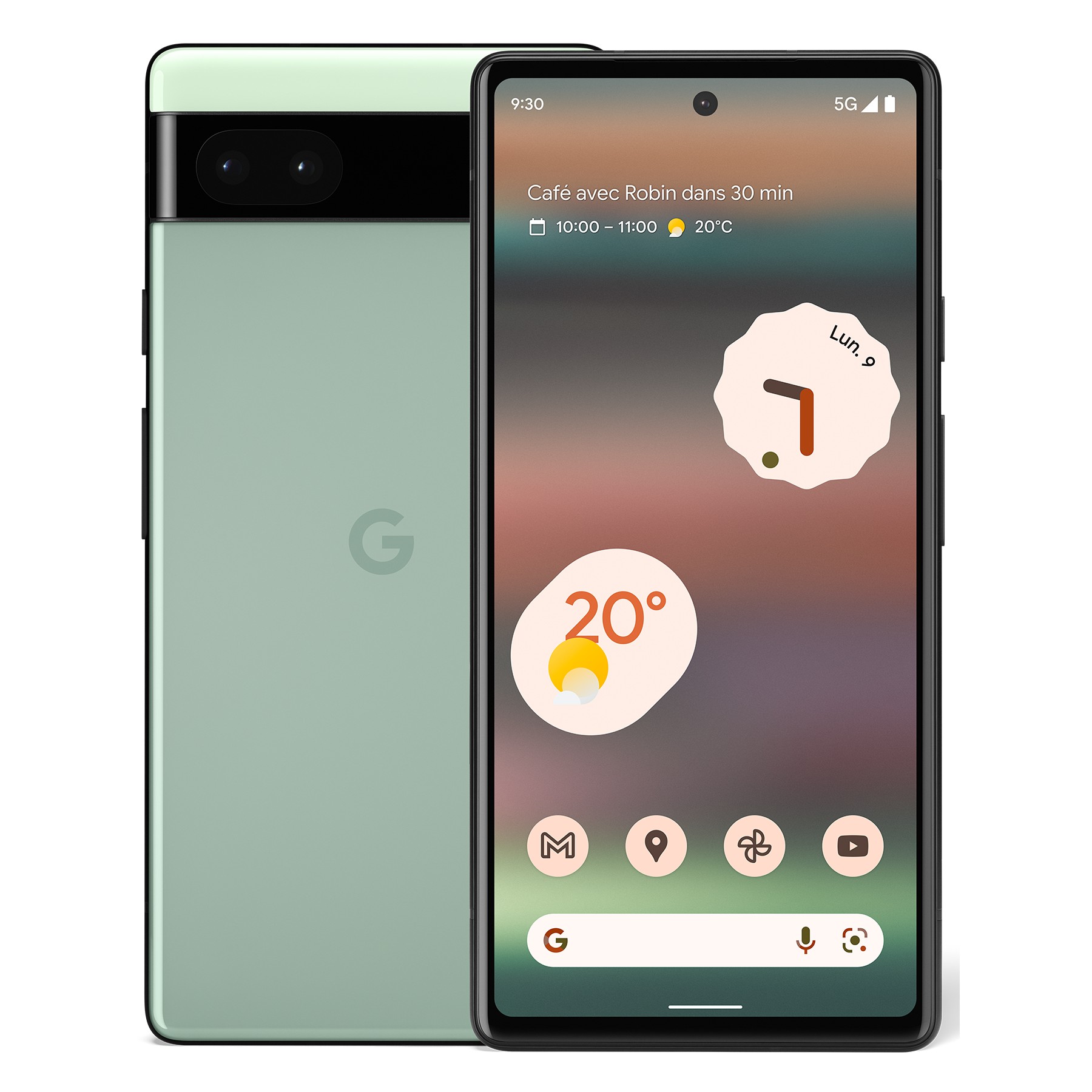 Smartphone GOOGLE Pixel 6a Sauge 5G Reconditionné