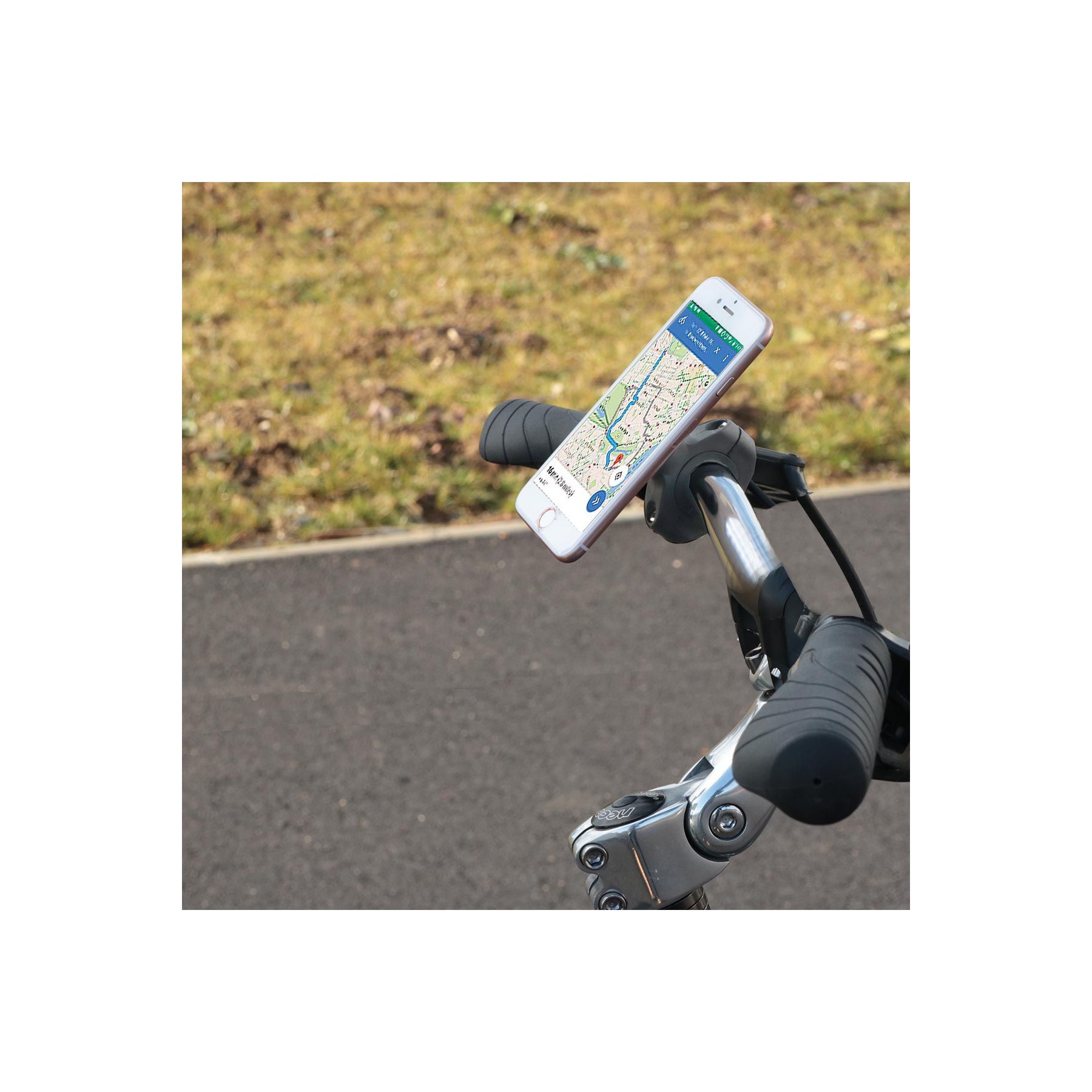 Support smartphone MOBILIS pour Vélo Universel Rotation 360° Noir