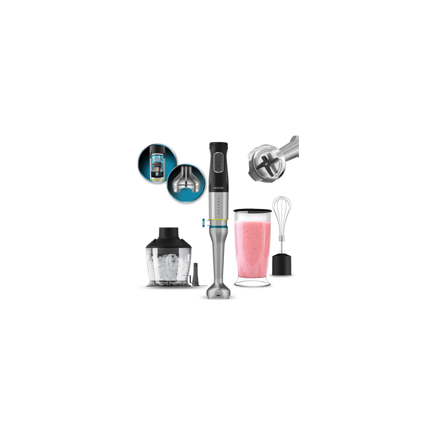 Mixeur CECOTEC KATANA 15 noir