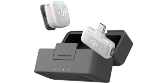 Micro cravate sans fil DJI Mic Mini 2S (1TX + 1 Mobile RX + Charge)