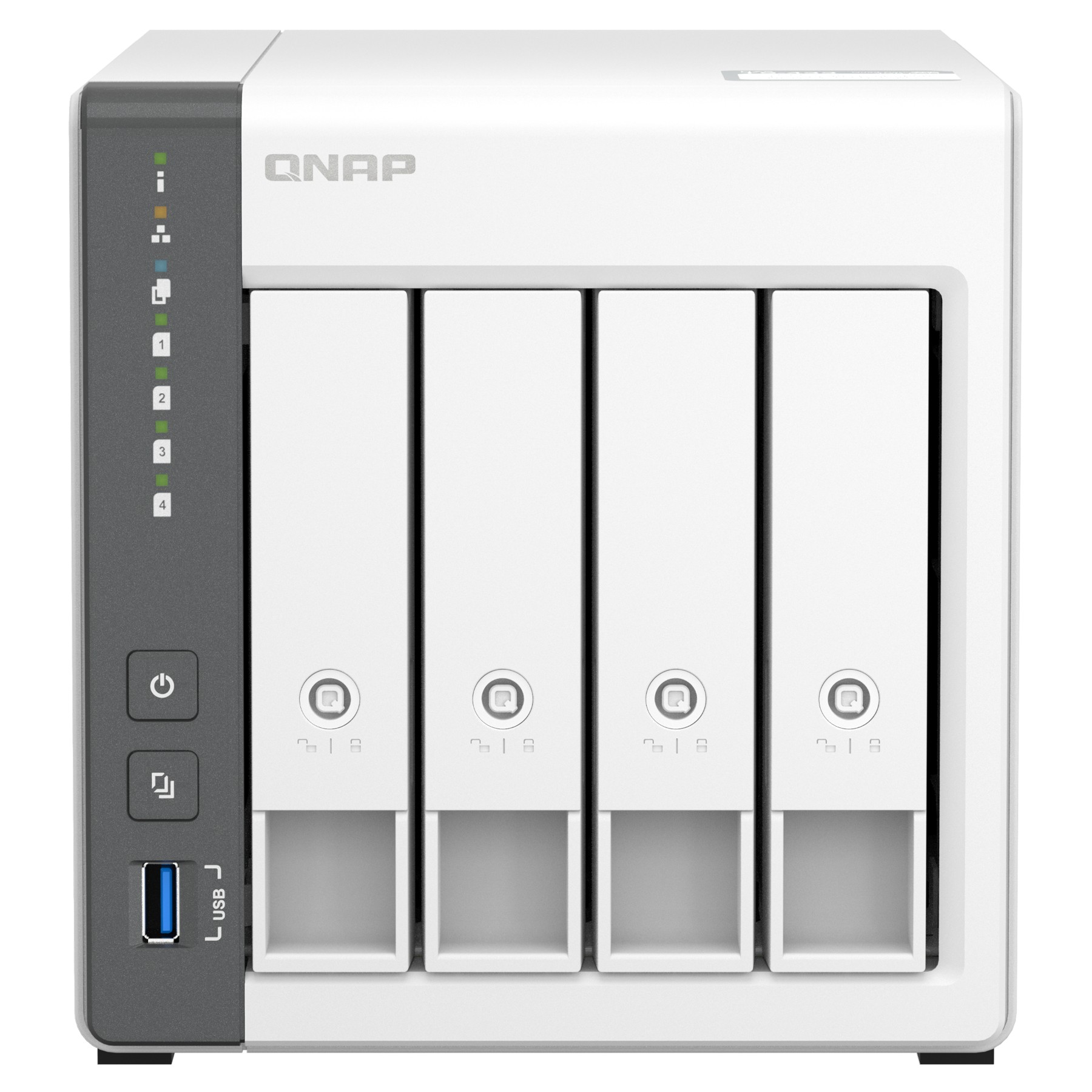 Serveur NAS QNAP TS-433-4G - NAS 4 baies