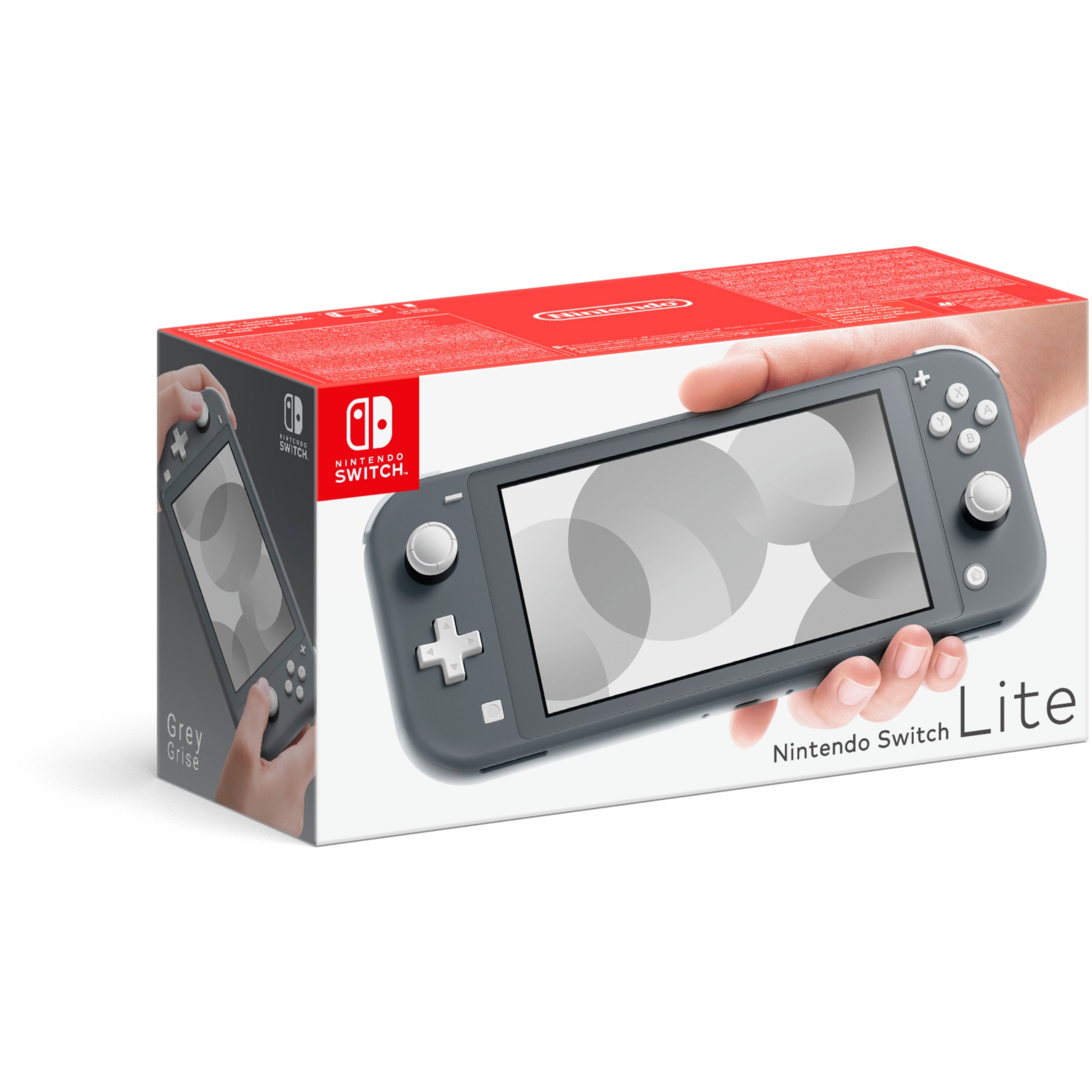 Console NINTENDO Switch Lite Grise Reconditionné