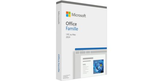 Logiciel de bureautique MICROSOFT Office Famille 2024