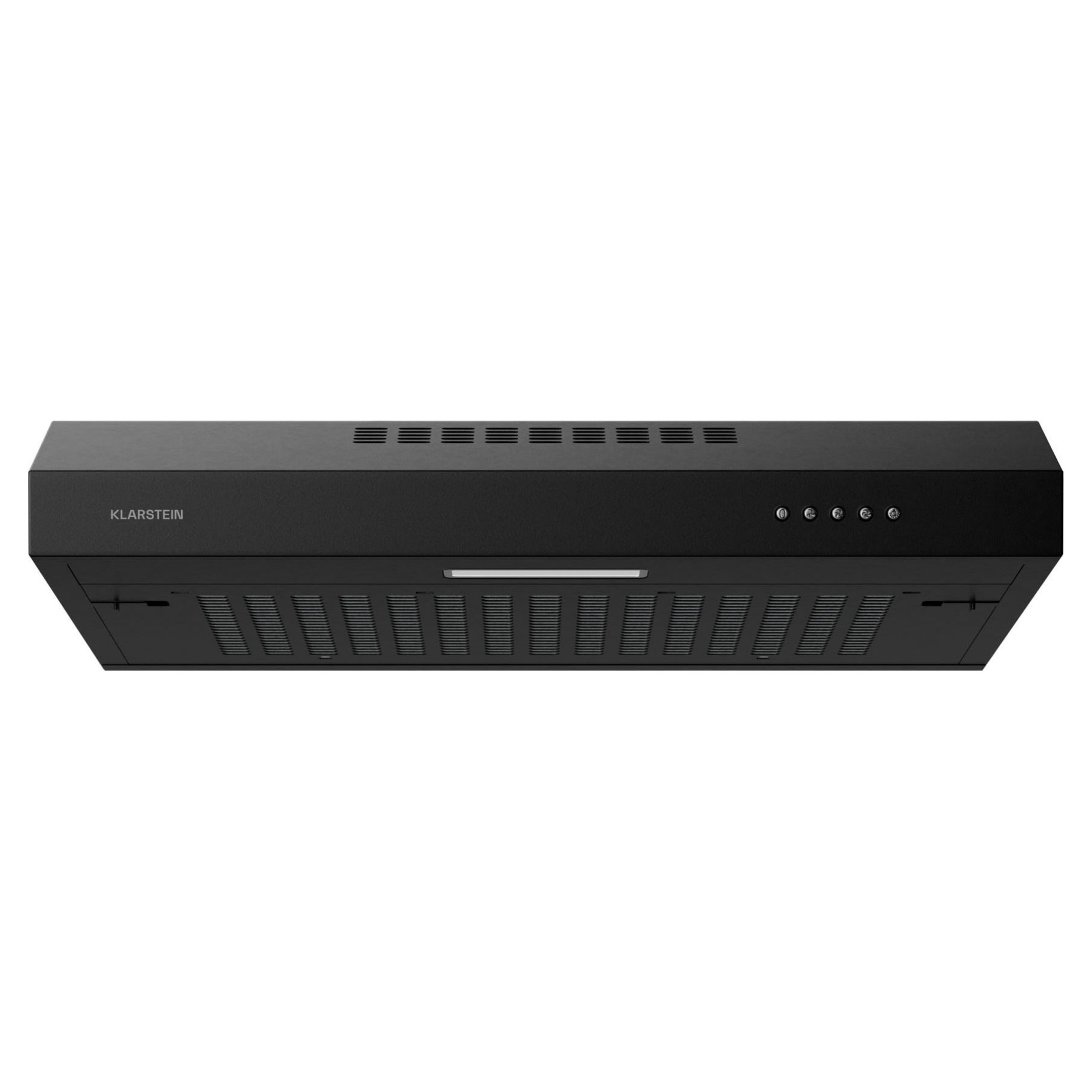 Hotte casquette KLARSTEIN SlimVent 60 cm 200 m³/h 52 dB LED Noir