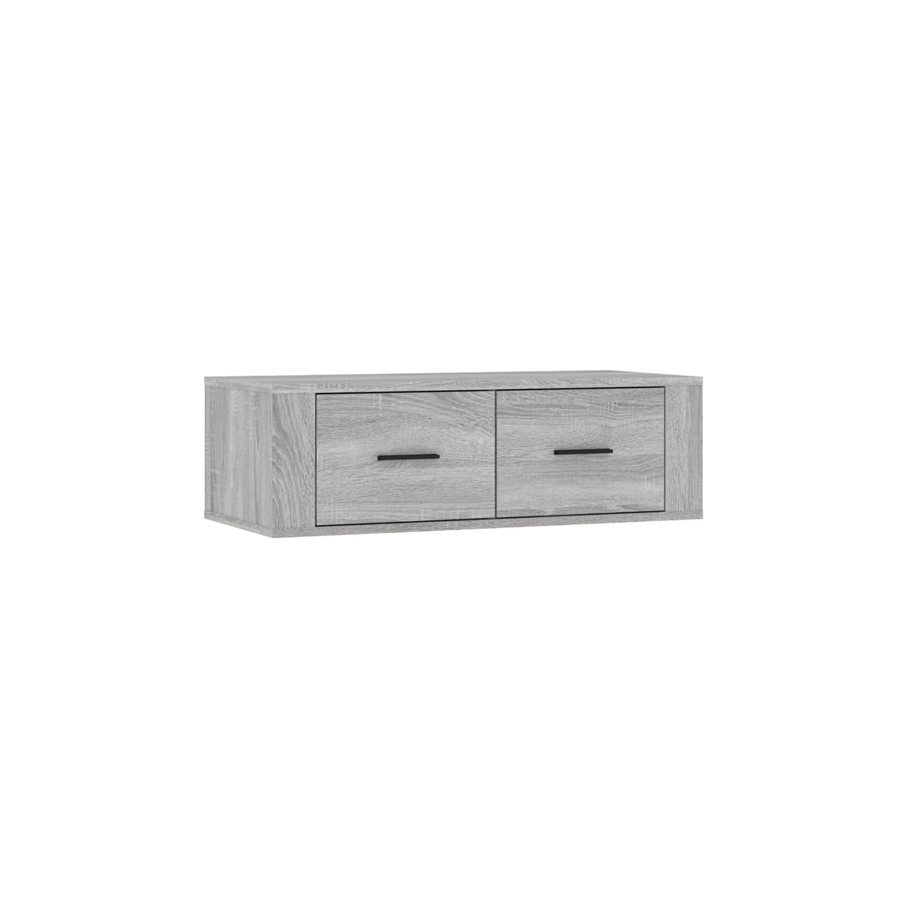 Meuble TV HELLOSHOP26 Armoire TV suspendue sonoma 80 x 36 x 25
