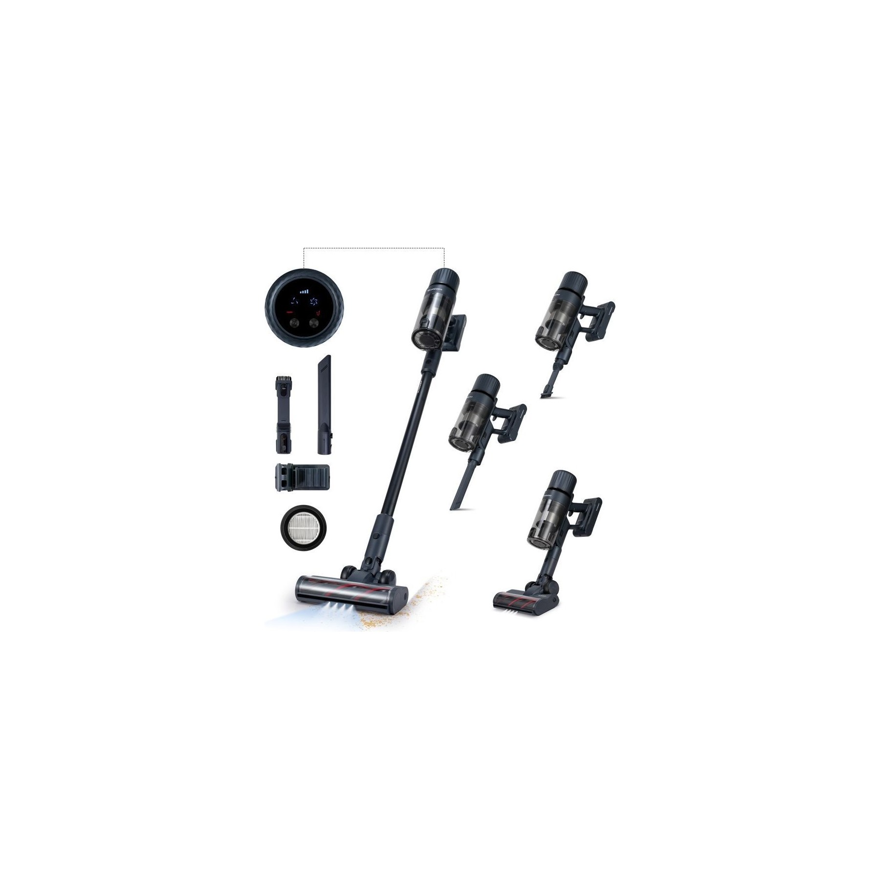 Aspirateur balai SCHNEIDER Schneider - Sch V20 - Noir - Aspirateur