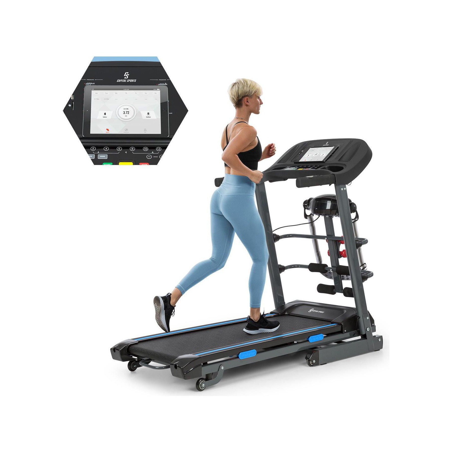 Tapis de course KLARFIT Highflyer 2.0 Advanced