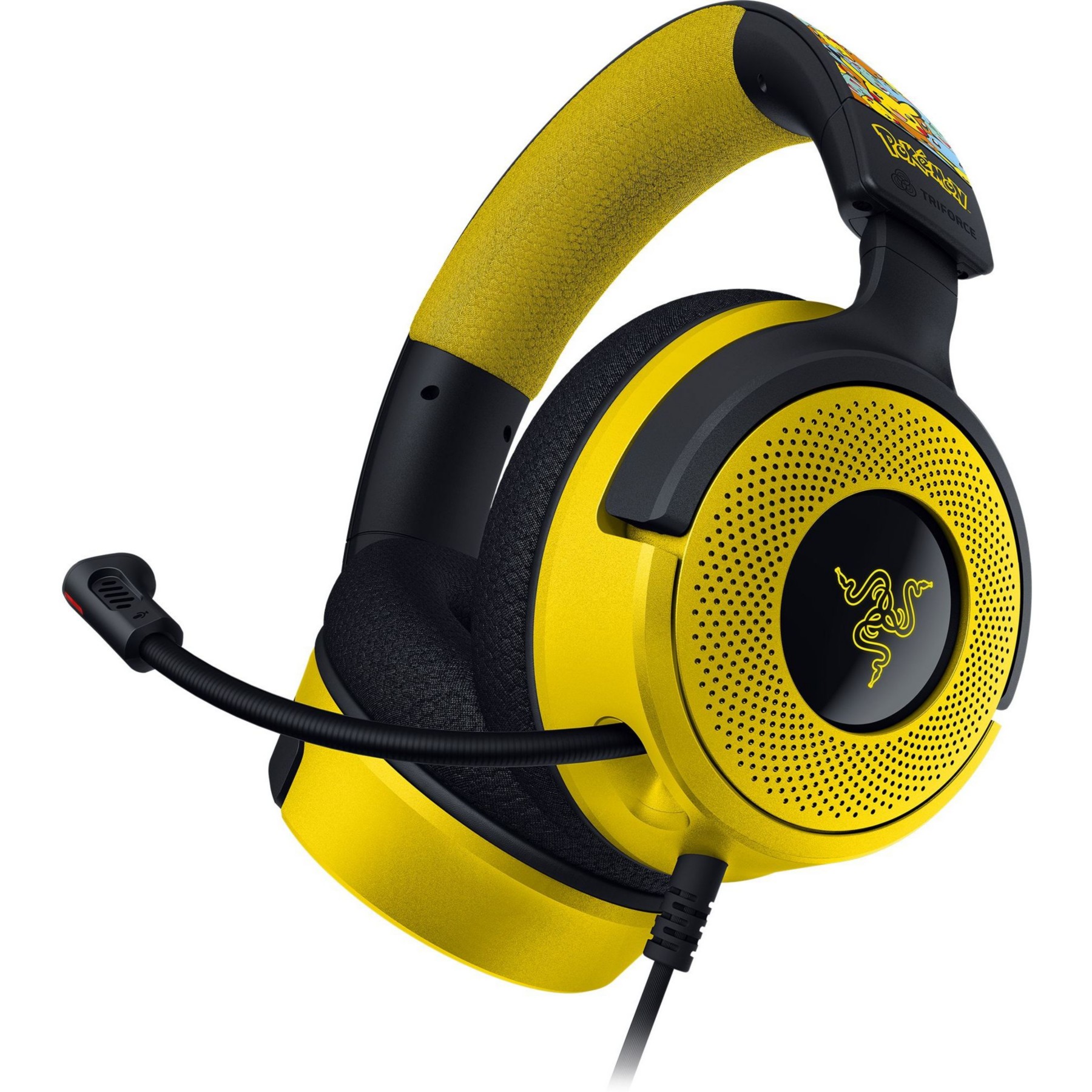 Casque gamer RAZER KRAKEN V4 X POKÉMON KANTO STARTERS ED