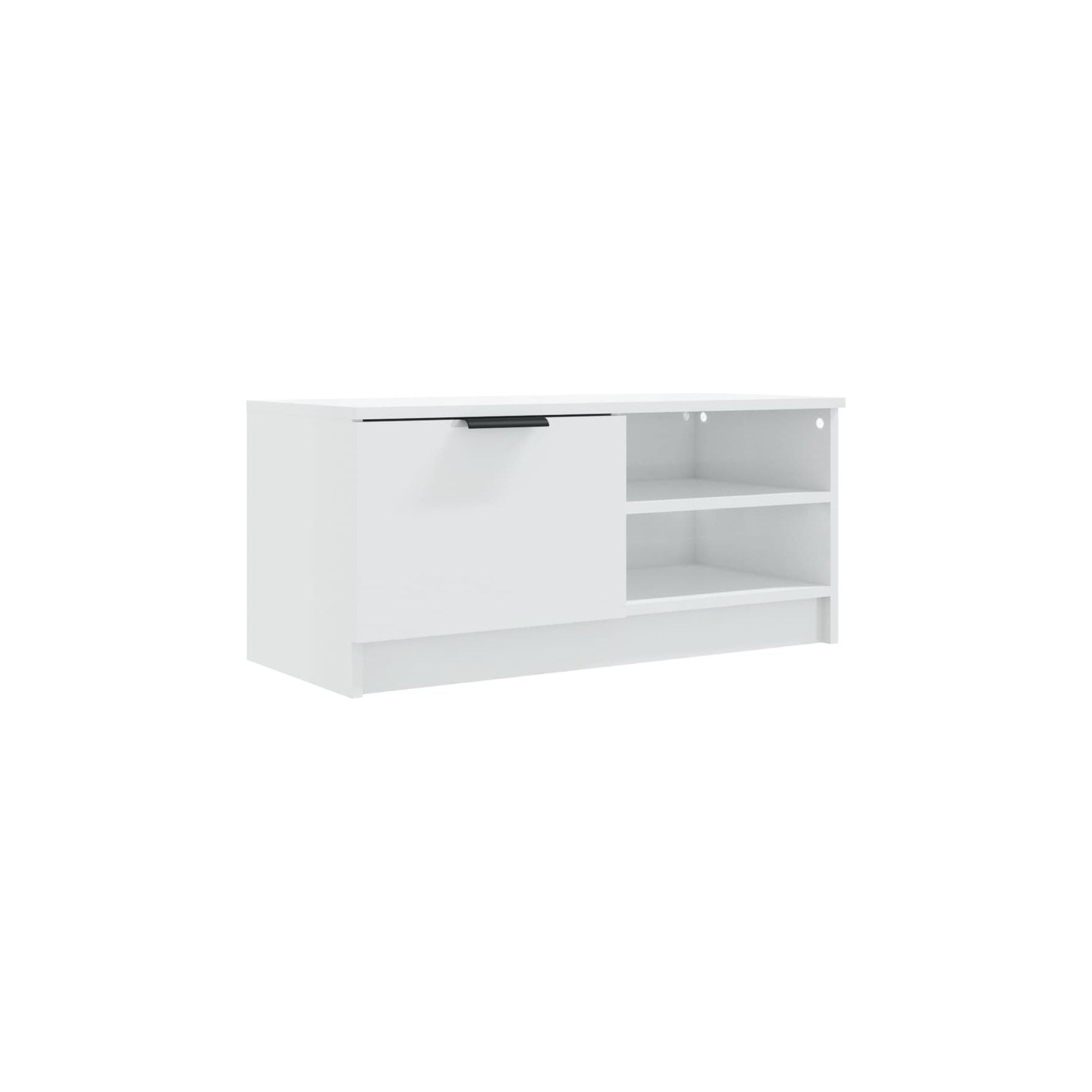 Meuble TV HELLOSHOP26 Meuble TV multimédia étagère télévision
