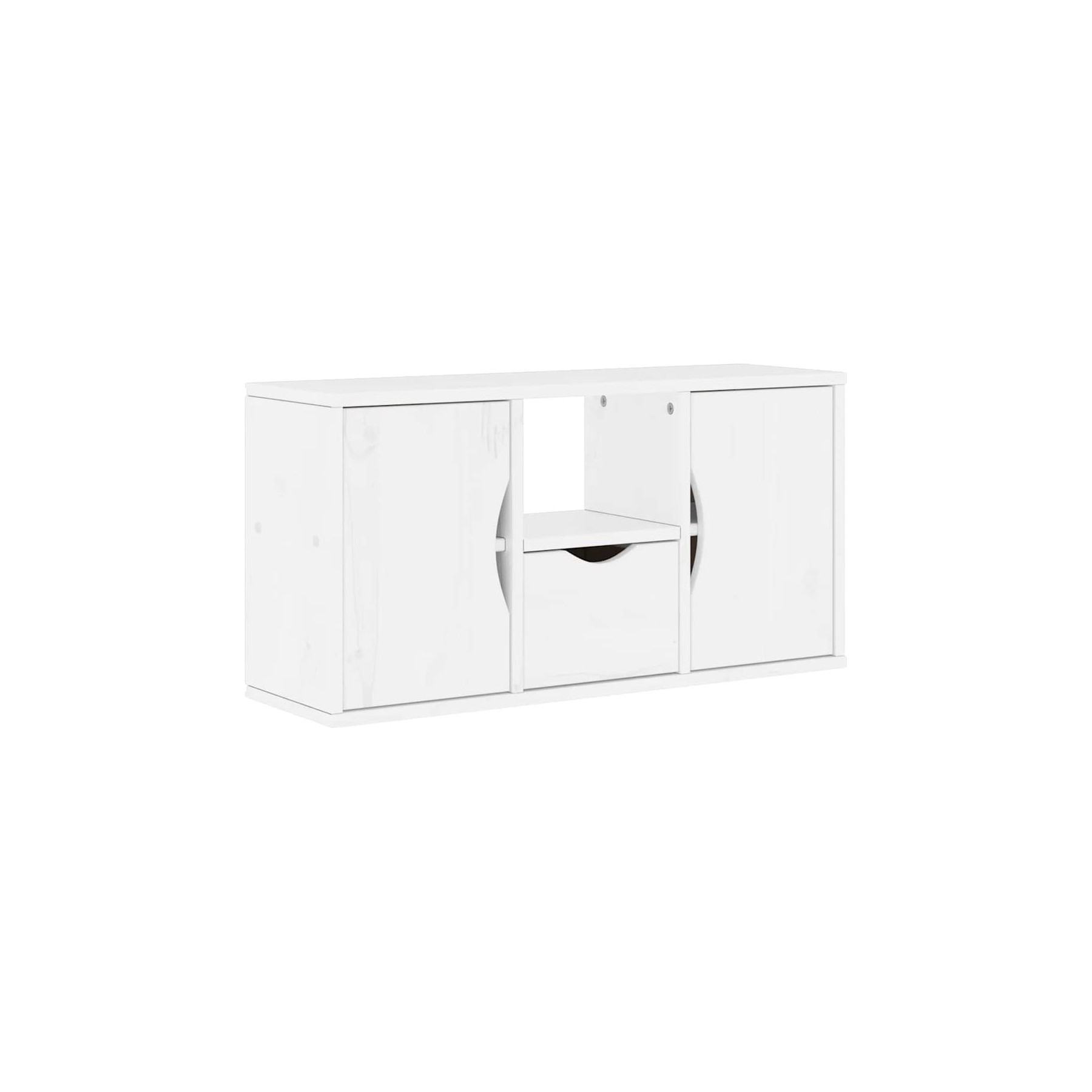 Meuble TV HELLOSHOP26 Meuble TV avec tiroir fonctionnel espace