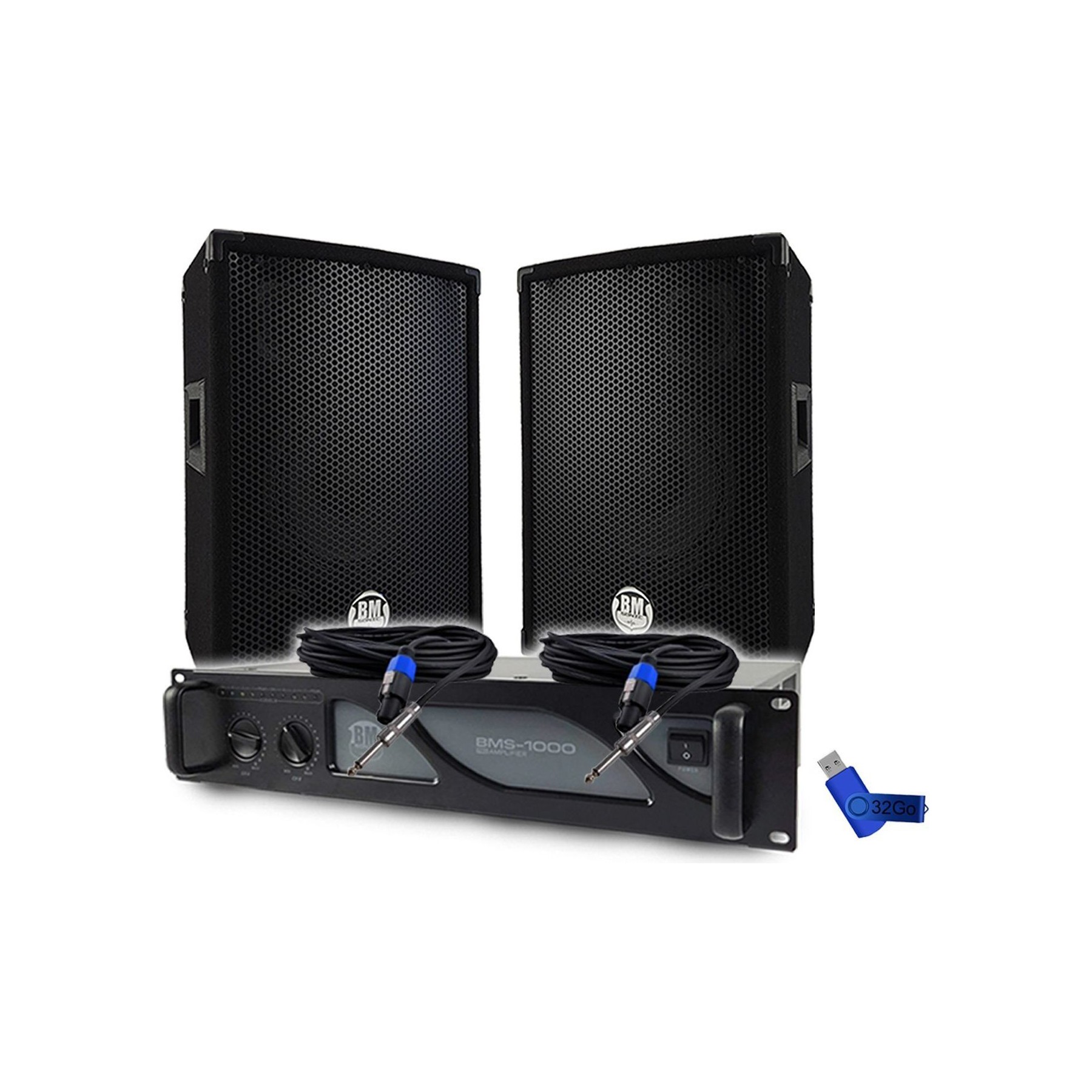 Pack sono BM SONIC Pack Sono DJ BM SONIC Amplificateur BMS1